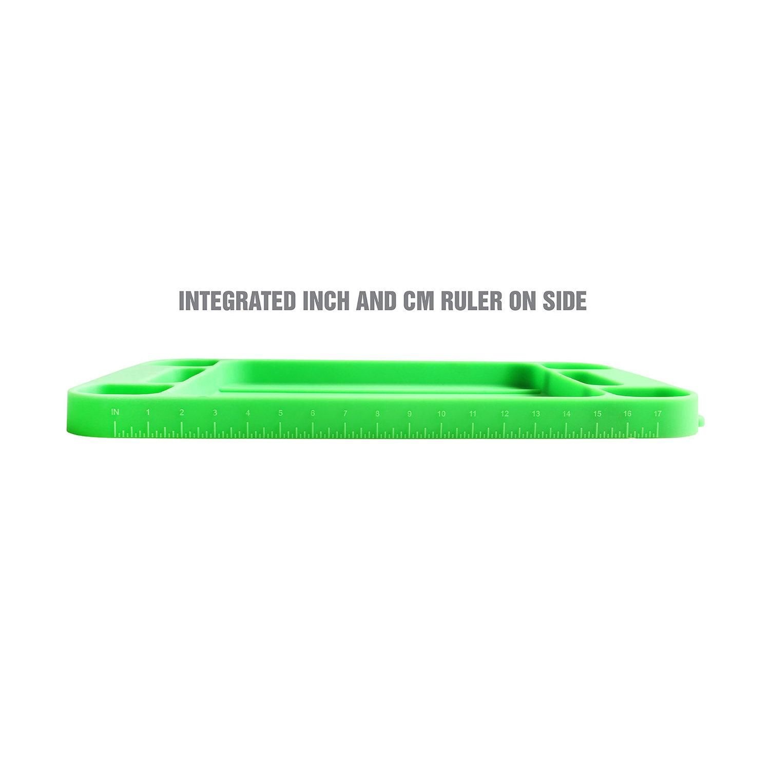 OEMTOOLS Green Silicone Tool Tray 3 Piece