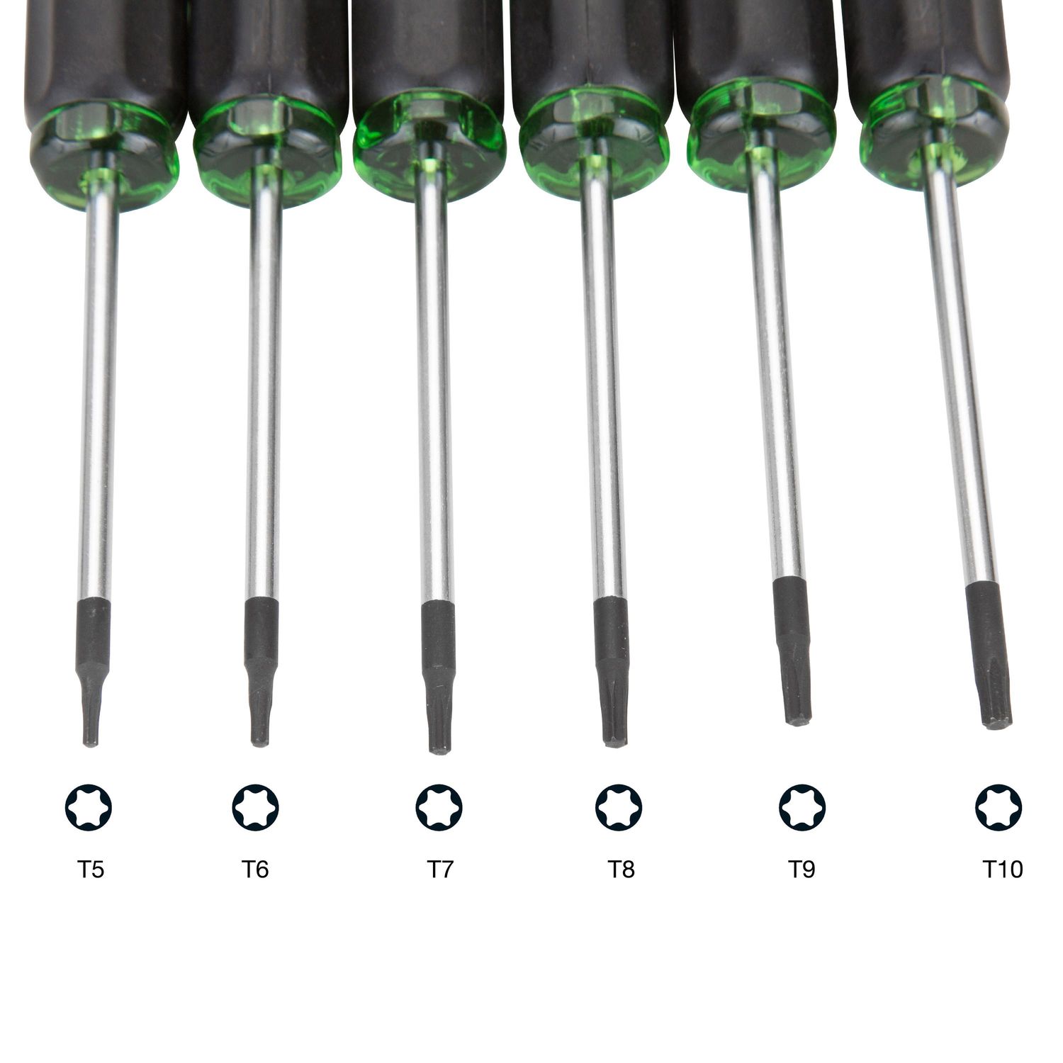 OEMTOOLS Precision Star Screwdriver Set 6 Piece