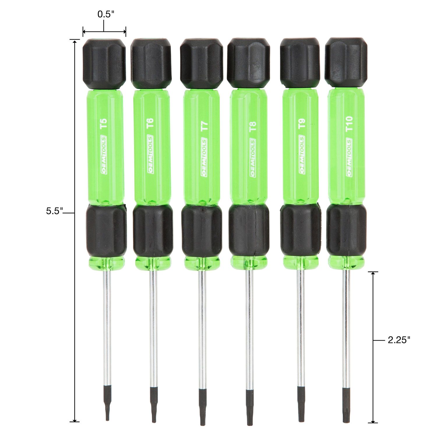 OEMTOOLS Precision Star Screwdriver Set 6 Piece