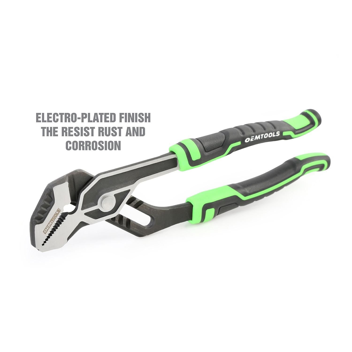 OEMTOOLS Groove and Slip Joint Pliers Set 3 Piece