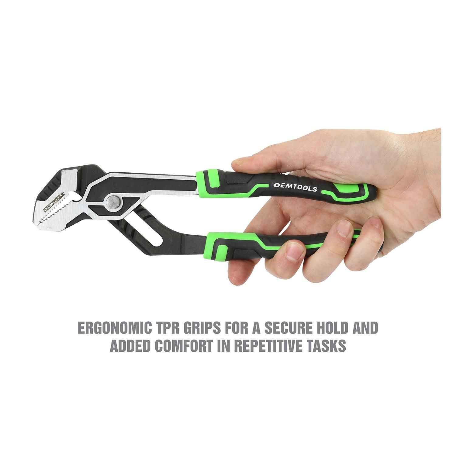 OEMTOOLS Groove and Slip Joint Pliers Set 3 Piece