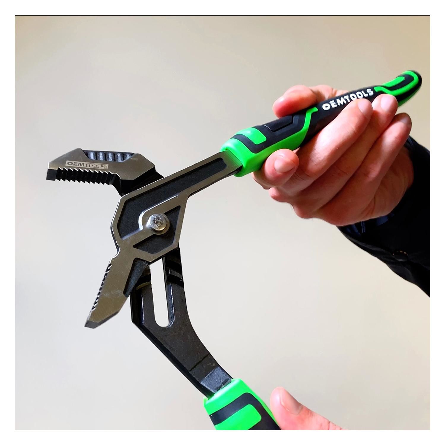 OEMTOOLS Groove and Slip Joint Pliers Set 3 Piece