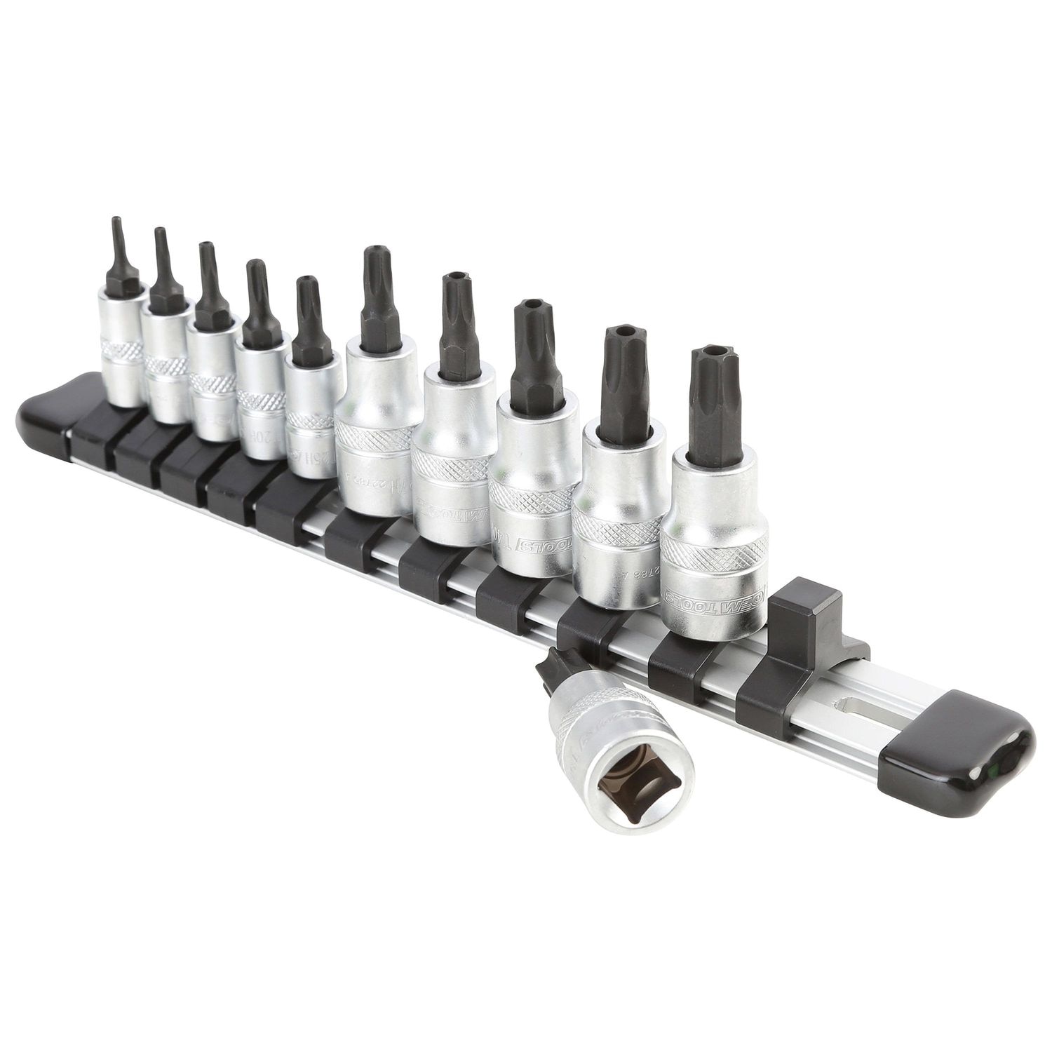 OEMTOOLS Tamper Proof Star Socket Bit Set 11 Piece