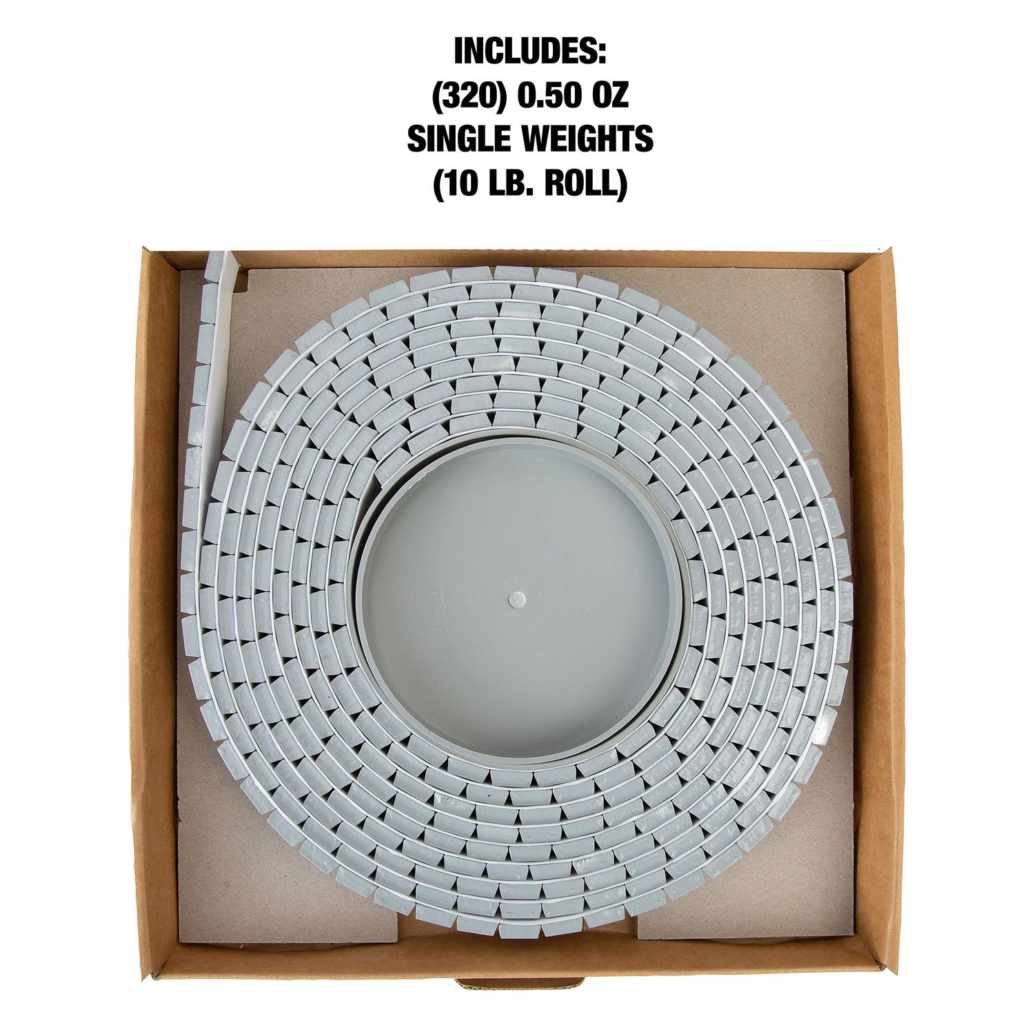 GreatNeck/FDP .5oz Steel Adhesive Wheel Weight Strips 320 Piece