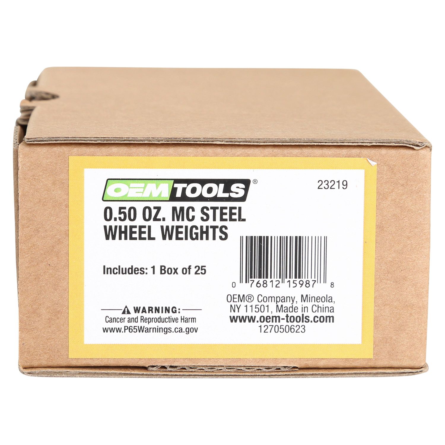 BADA 0.5oz MCFE Steel Wheel Weight 25 Piece