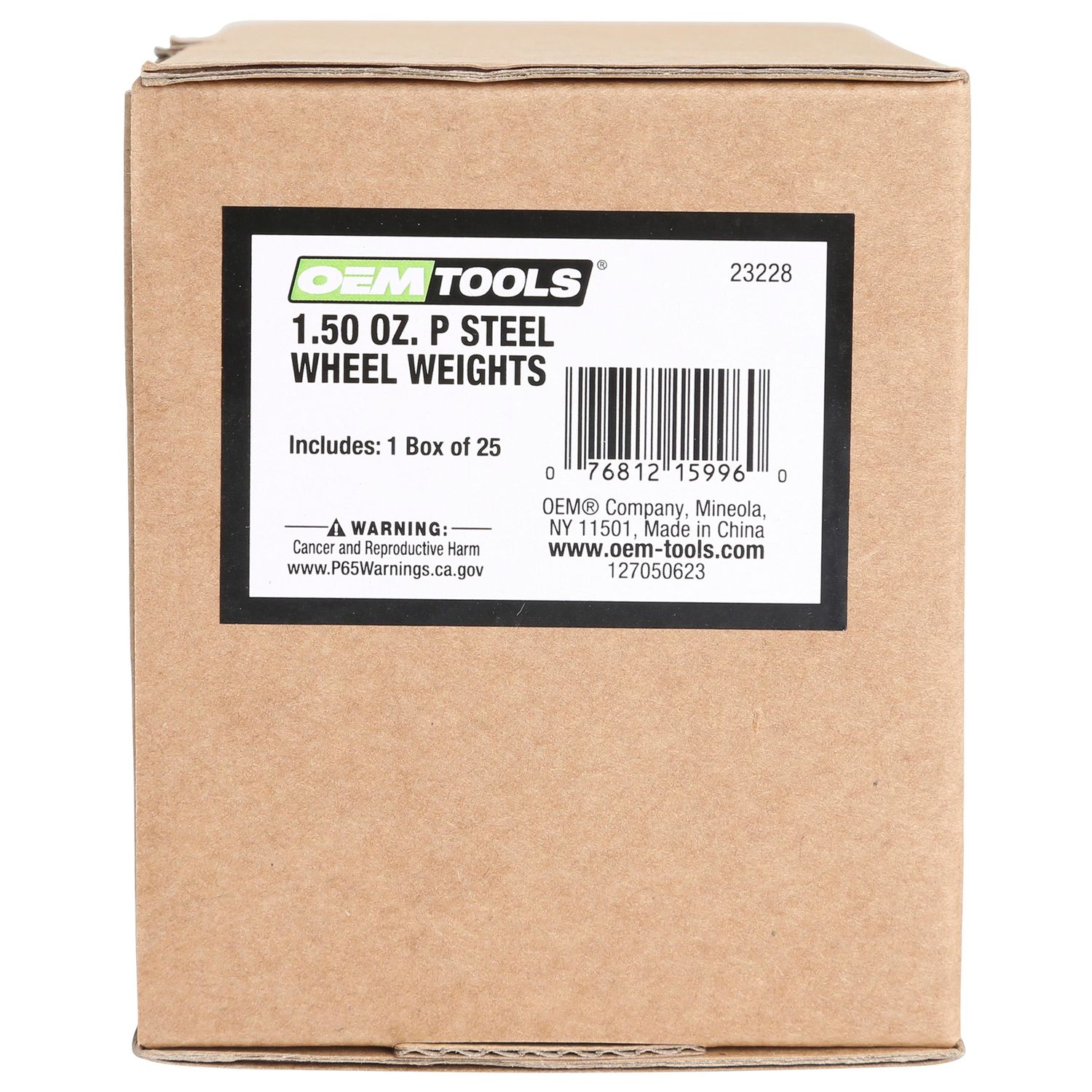 BADA 1.5oz PFE Steel Wheel Weight 25 Piece