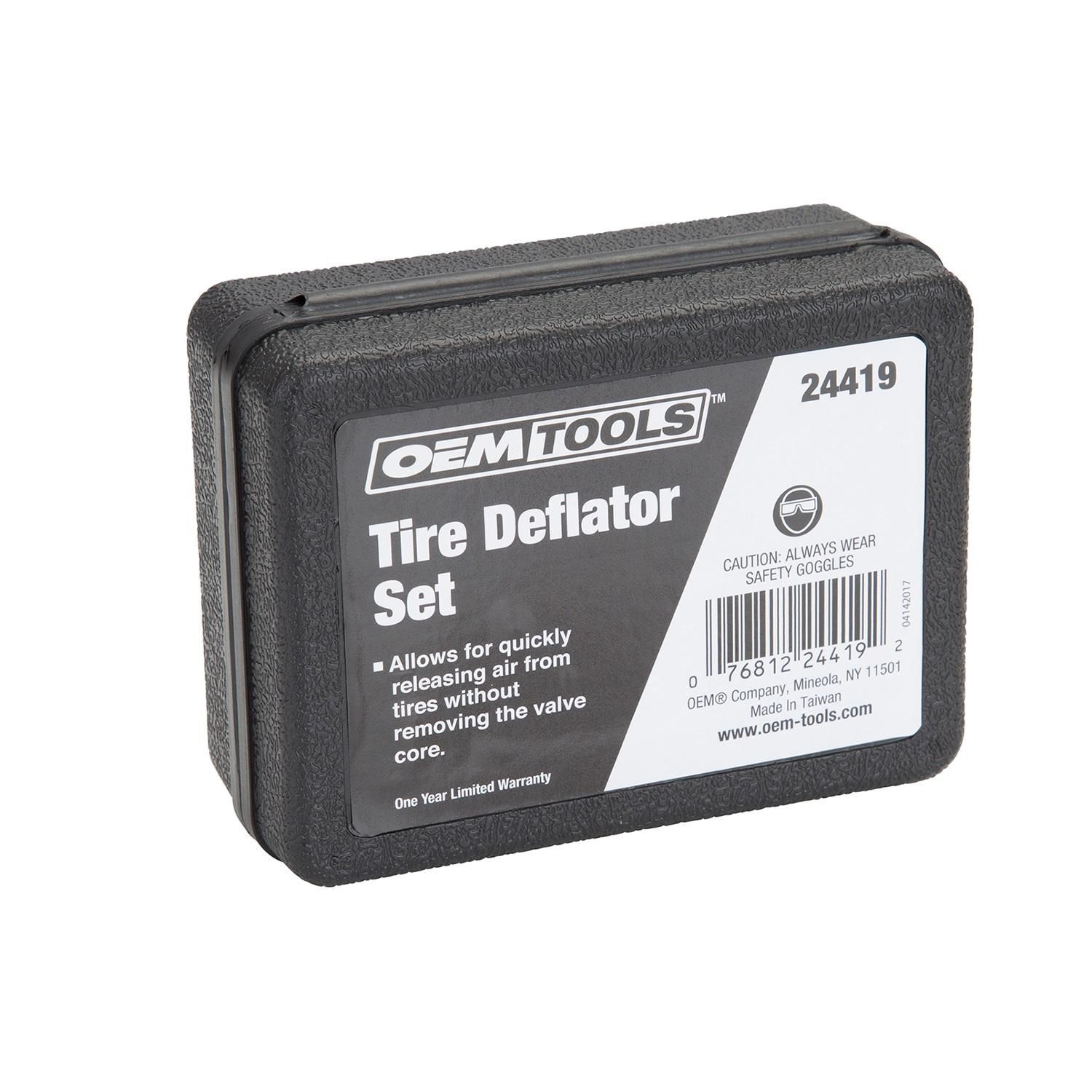 OEMTOOLS Tire Deflator Set