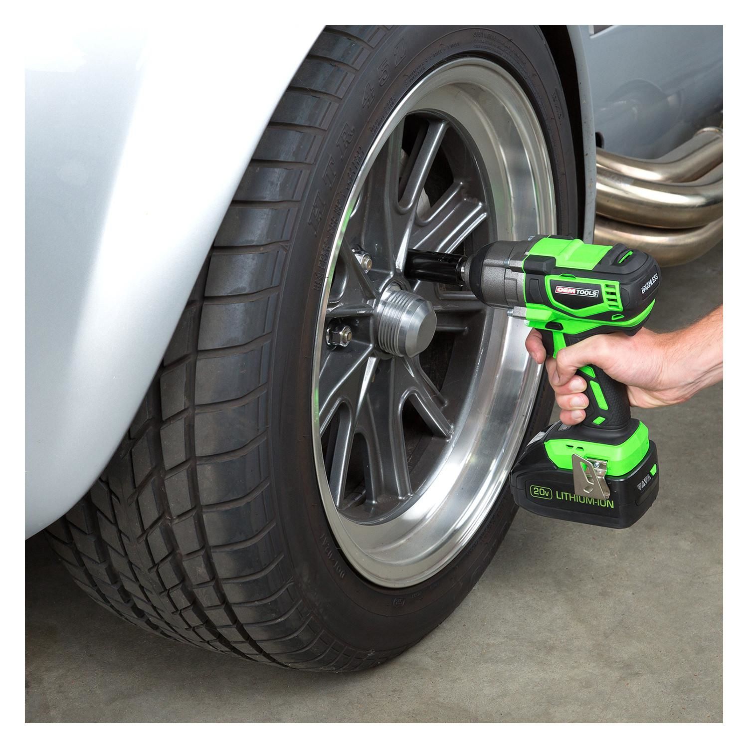 OEMTOOLS 1/2in 20 Volt MAX Lithium Ion Brushless Impact Wrench