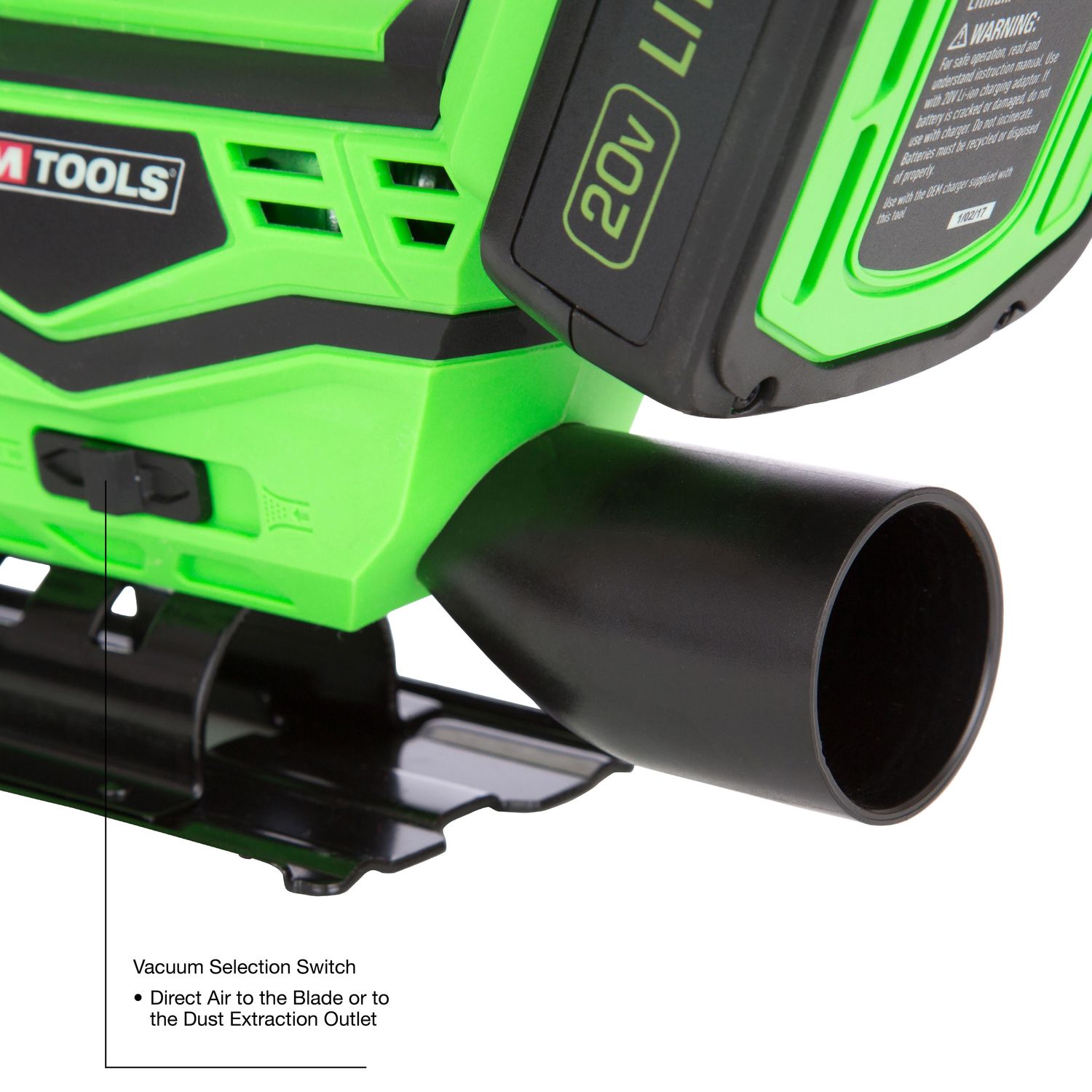 Great Neck 20 Volt MAX Lithium Ion Jig Saw