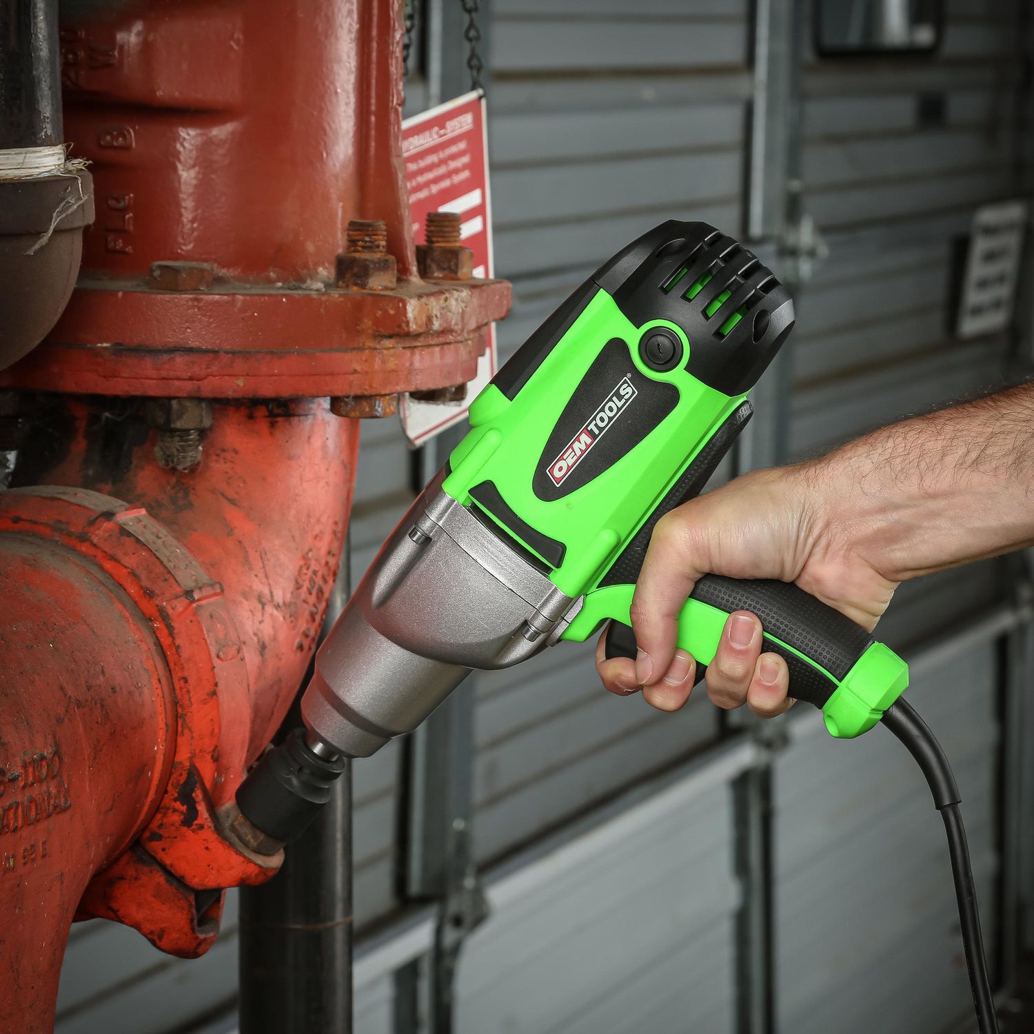 Autozone store impact drill