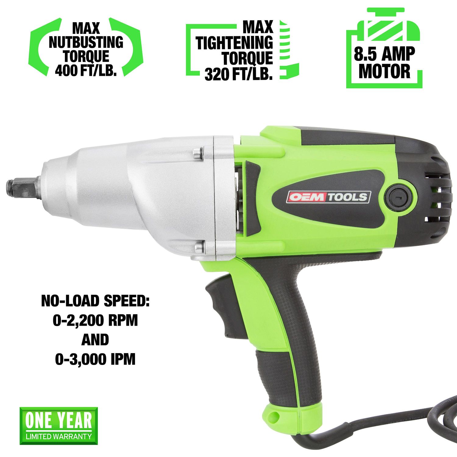 Electric impact wrench outlet autozone