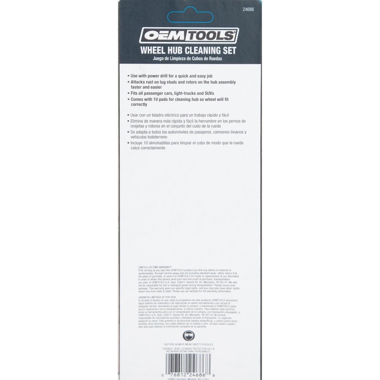 OEMTOOLS Brake Hub Resurfacing Kit