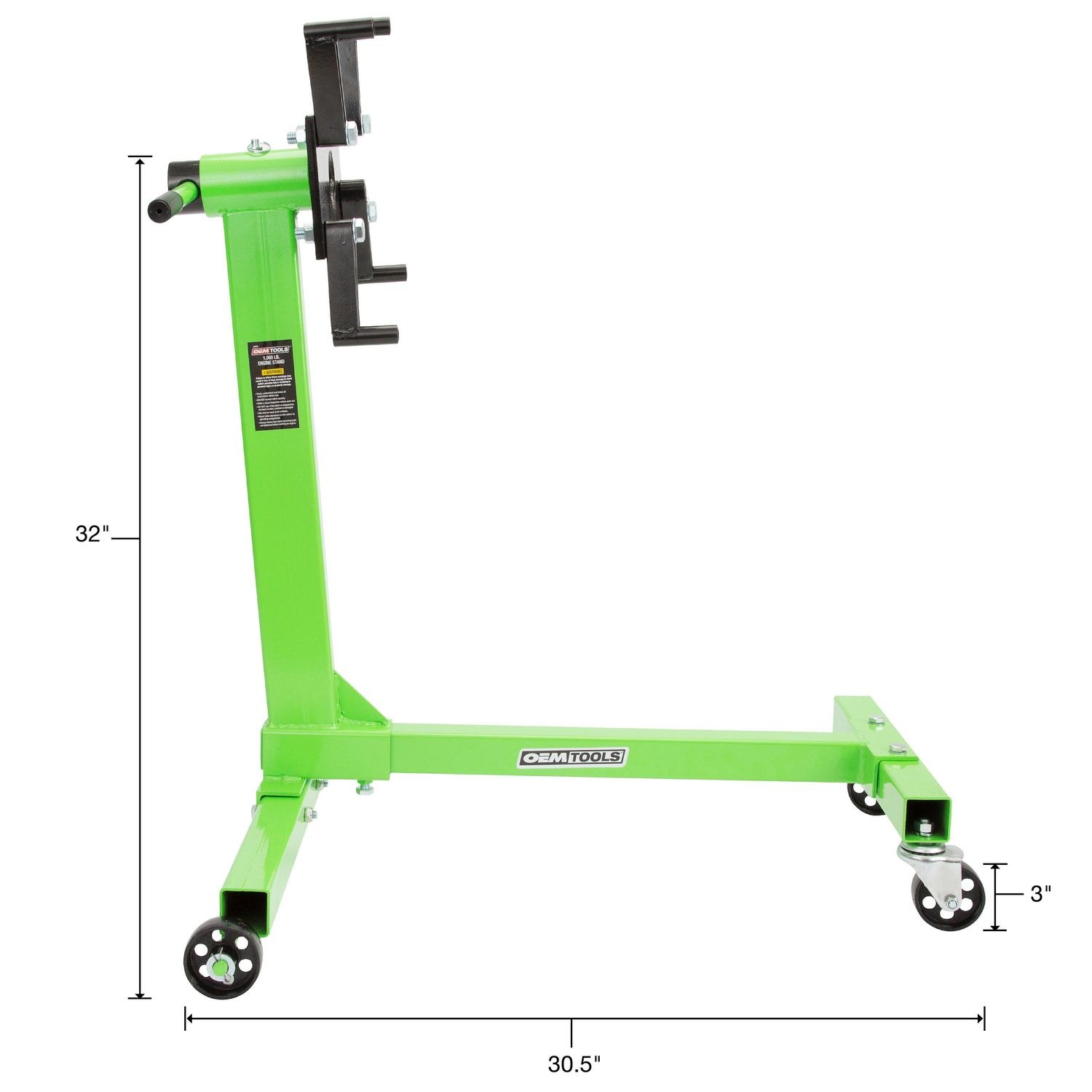 OEMTOOLS 1 000lbs Engine Stand