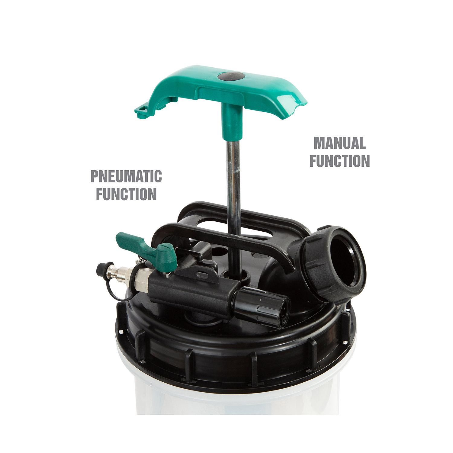 OEMTOOLS Pneumatic Manual Fluid Extractor 1.5 Gallon