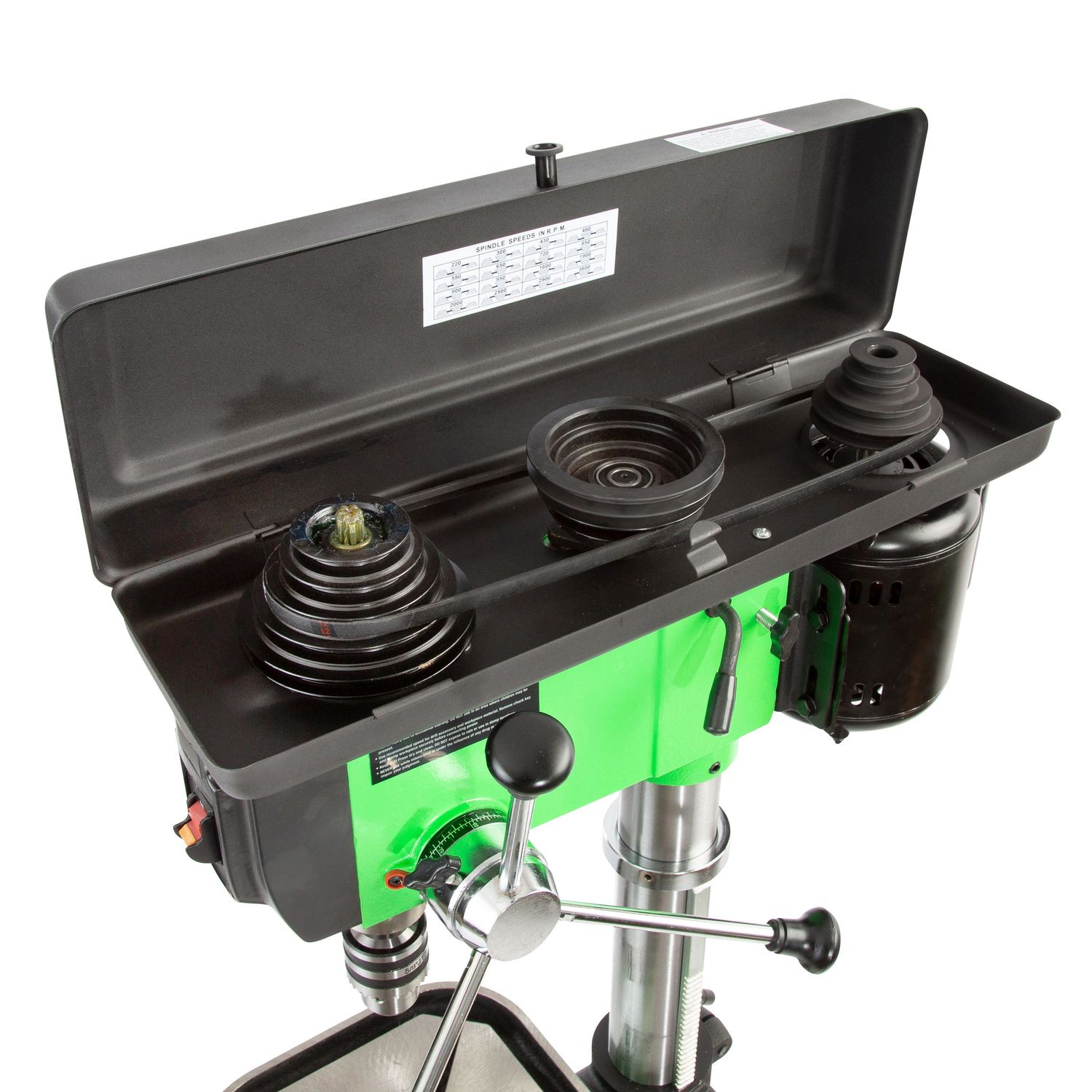 OEMTOOLS 24992 15in 16 Speed Heavy Duty Floor Drill Press