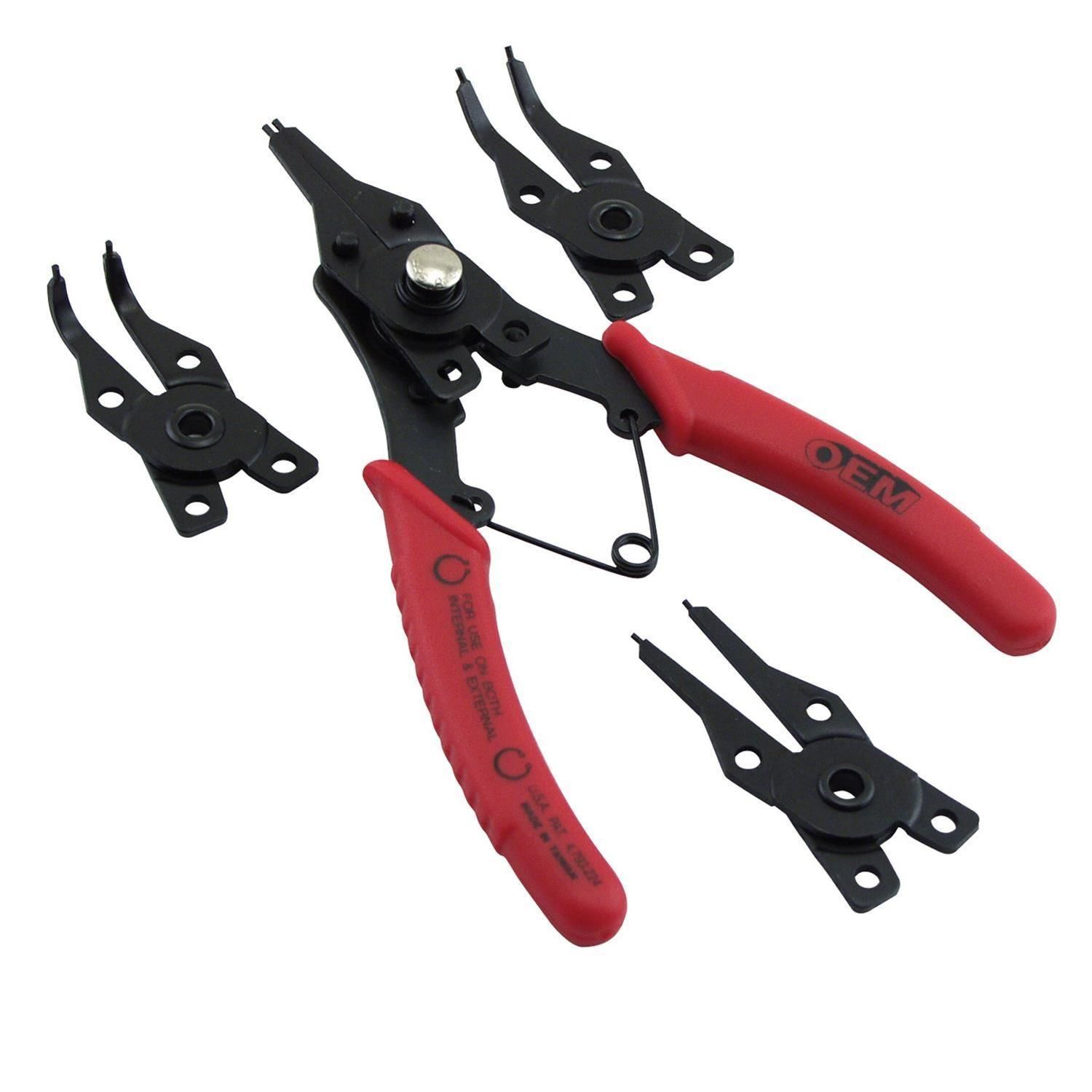 Pittsburgh snap ring pliers deals with interchangeable heads