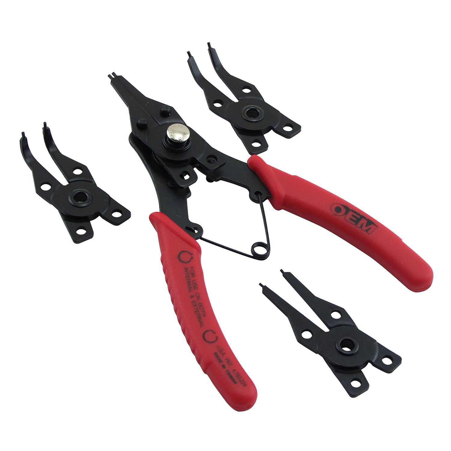 OEMTOOLS Snap Ring Pliers Set 4 Piece