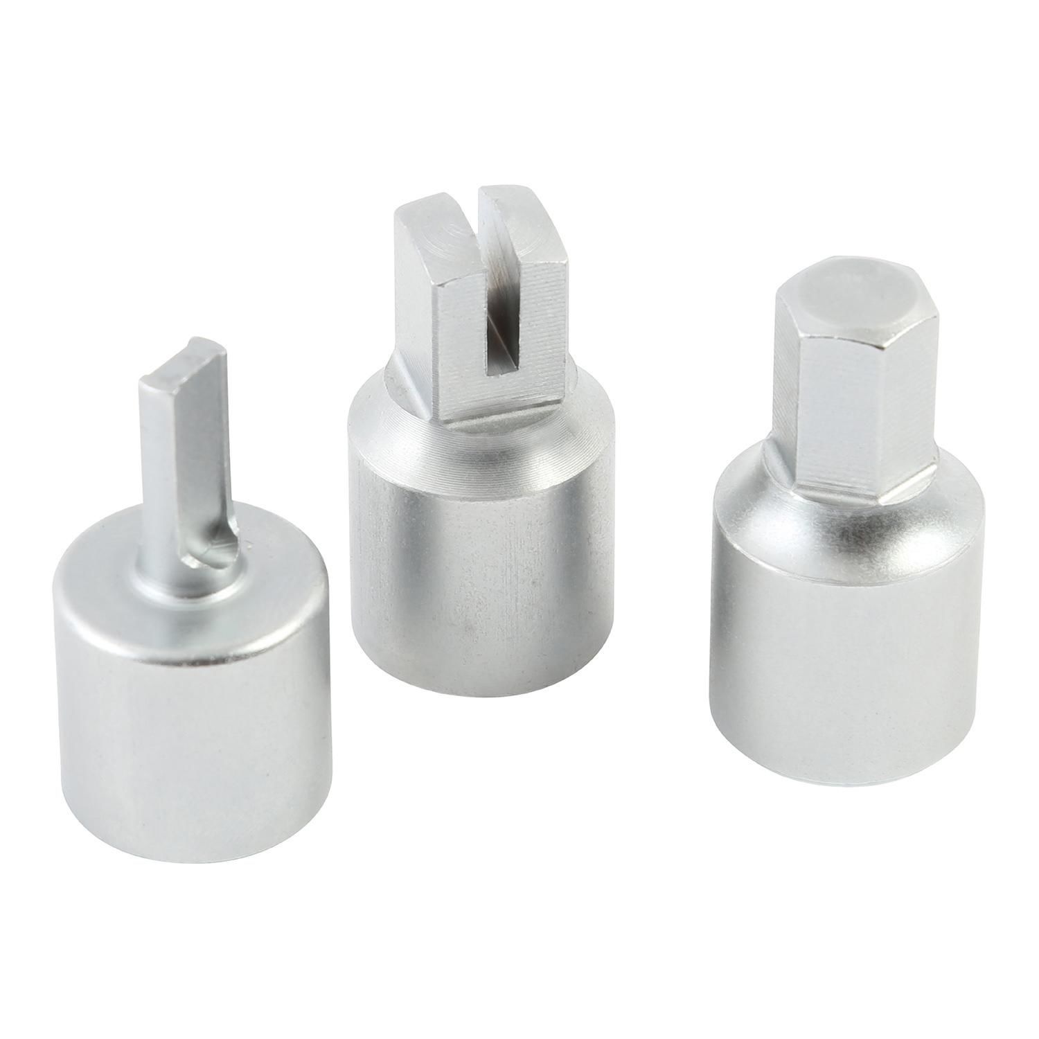 OEMTOOLS Plastic Oil Drain Plug Removal Set 3 Piece