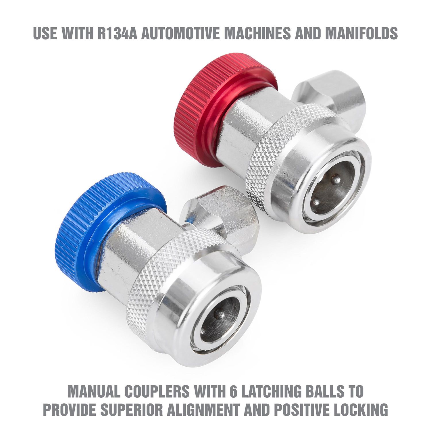 OEMTOOLS Dual Aluminum Manifold Gauge Set