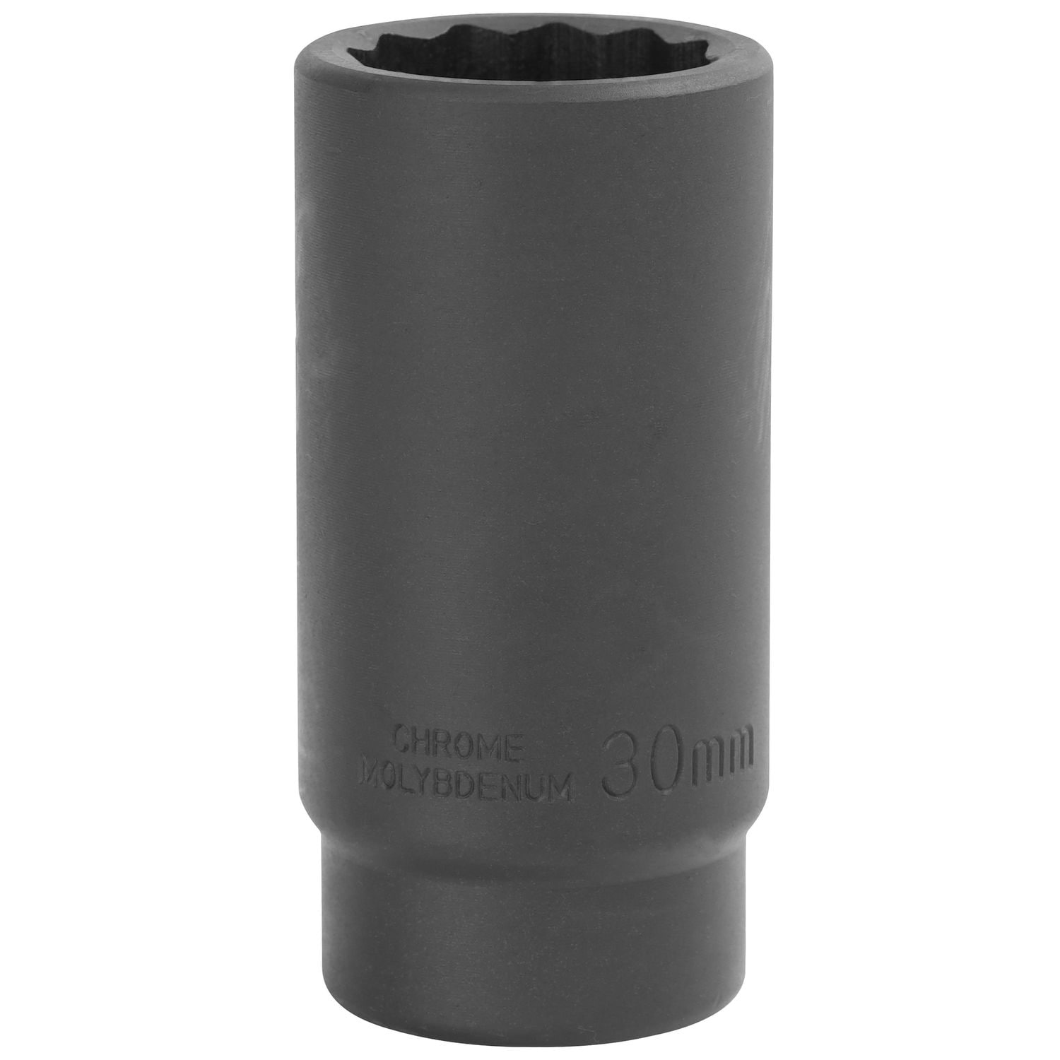 OEMTOOLS 1/2in Drive 30mm 12 Point Axle and Spindle Nut Socket