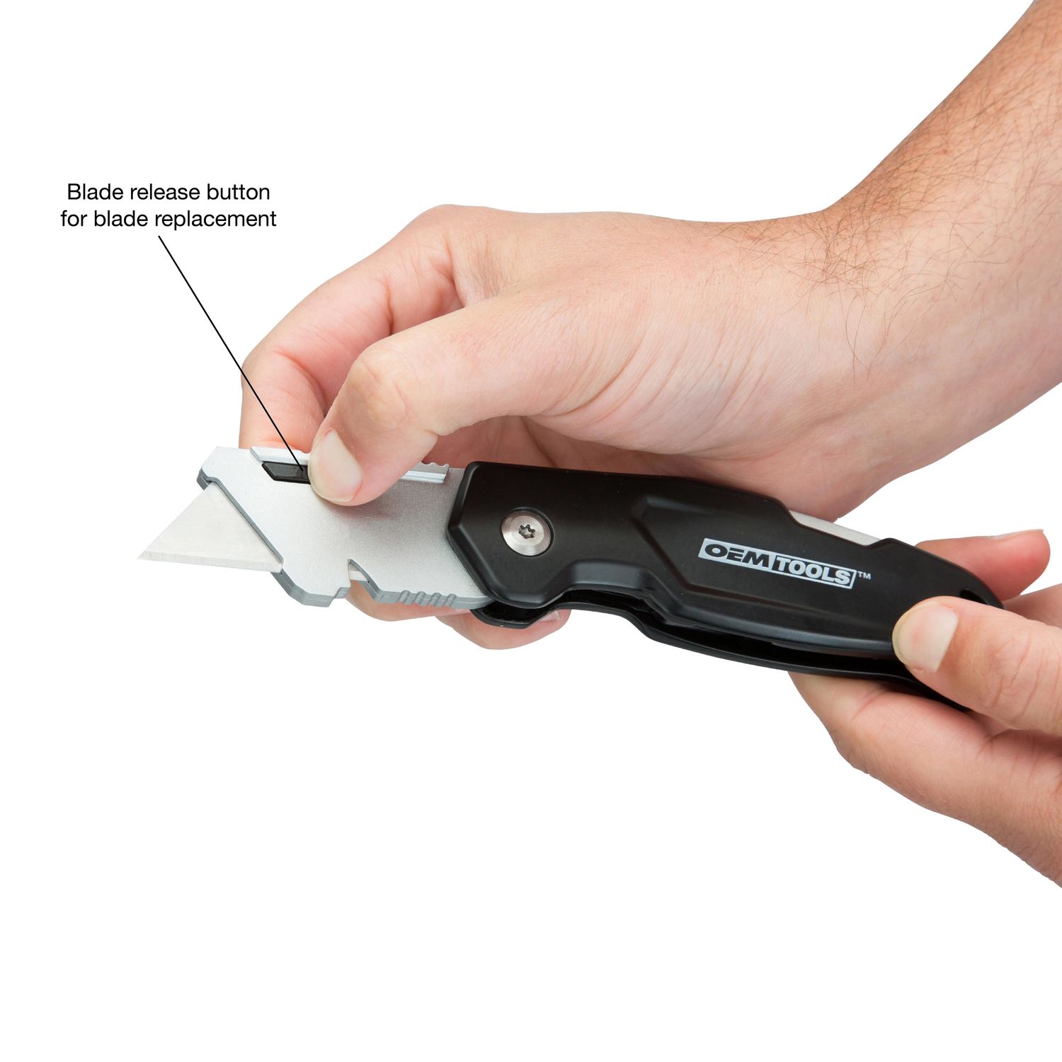 OEMTOOLS Utility Knife with Blade Dispenser