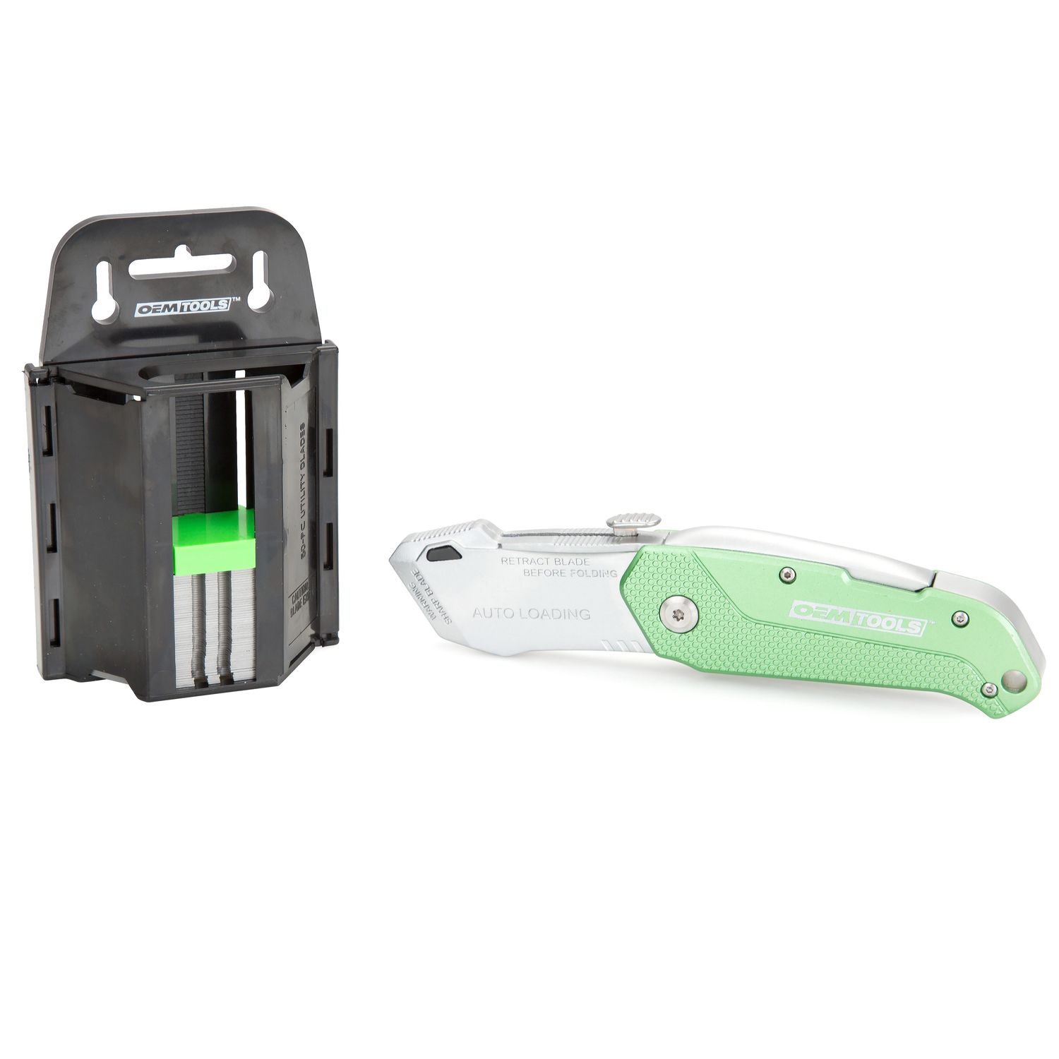 Great Neck Utility Knife with Blade Dispenser