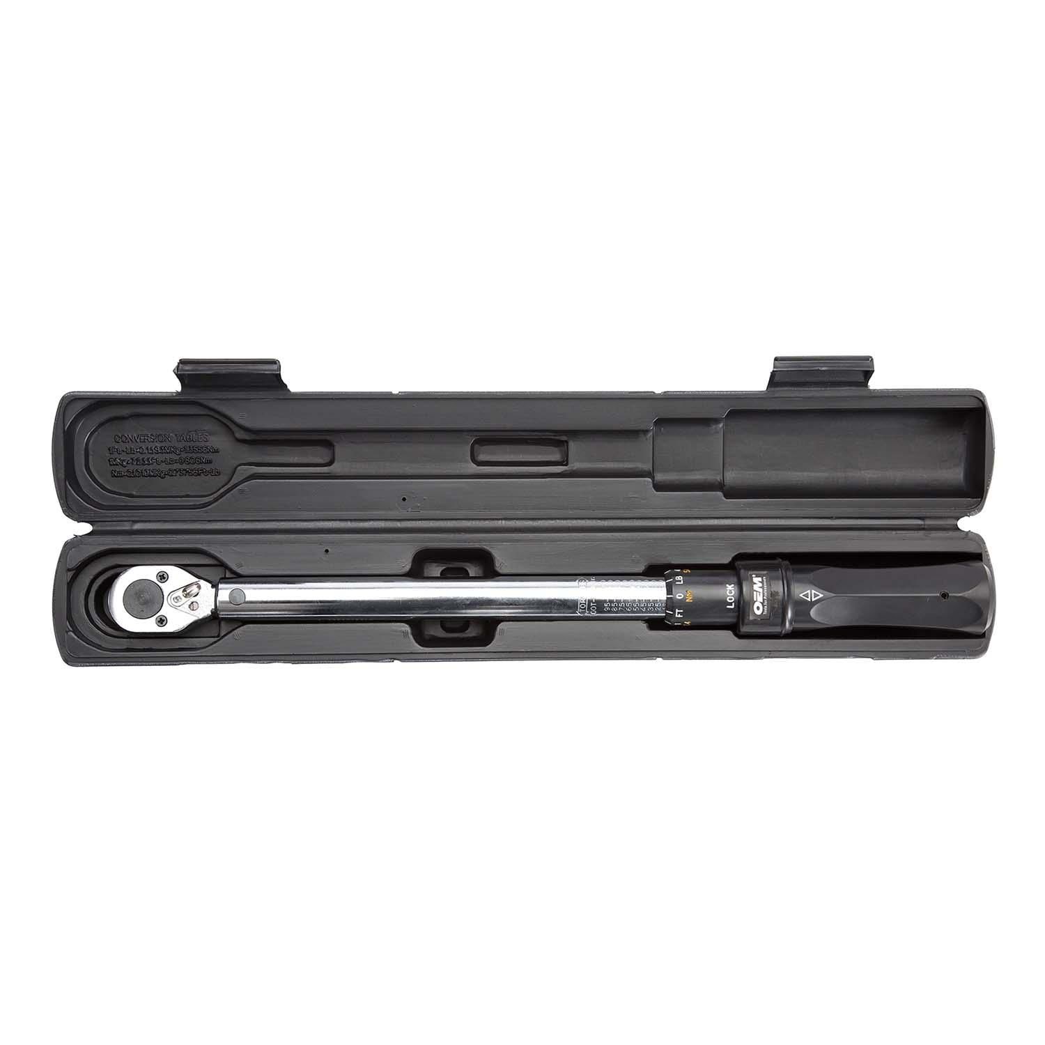 Inch pound deals torque wrench autozone