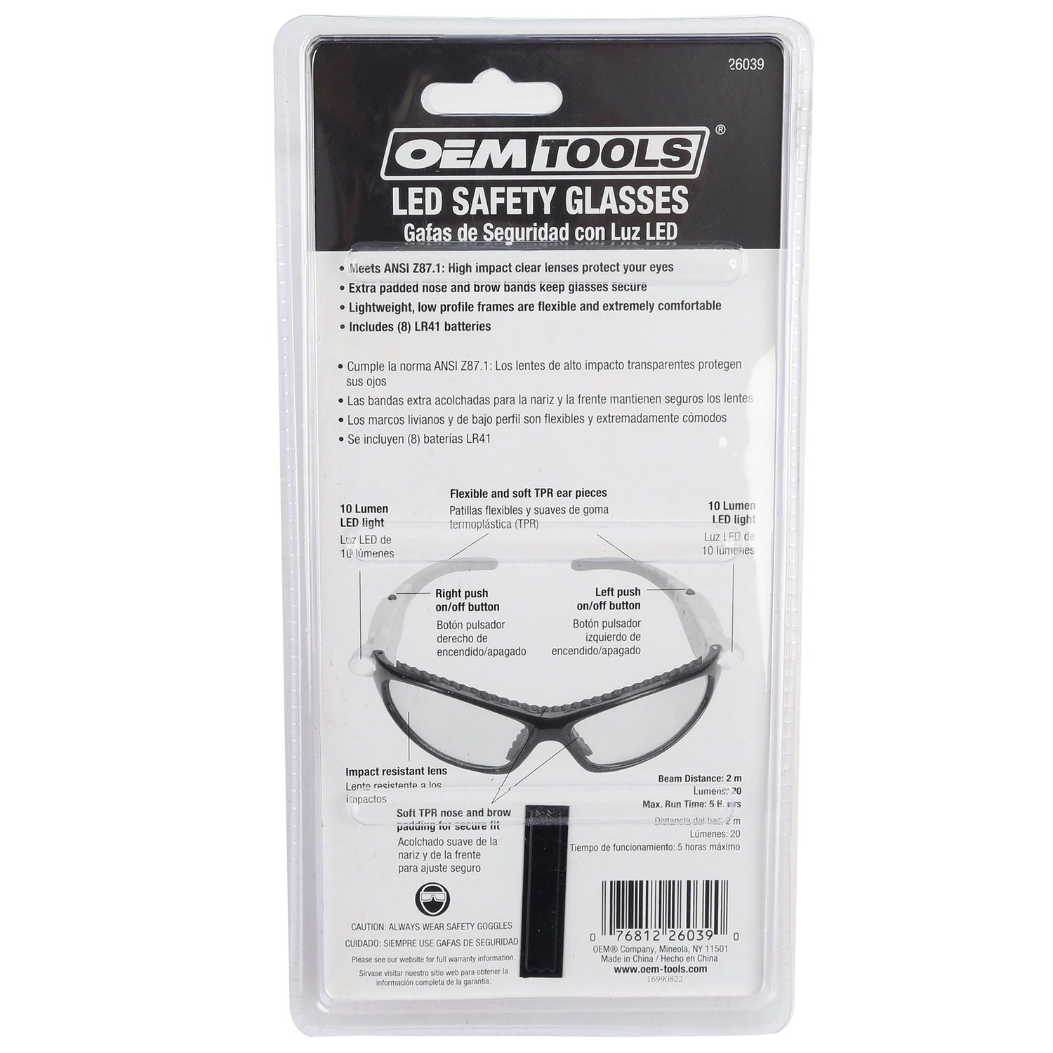 Autozone lentes de seguridad sale