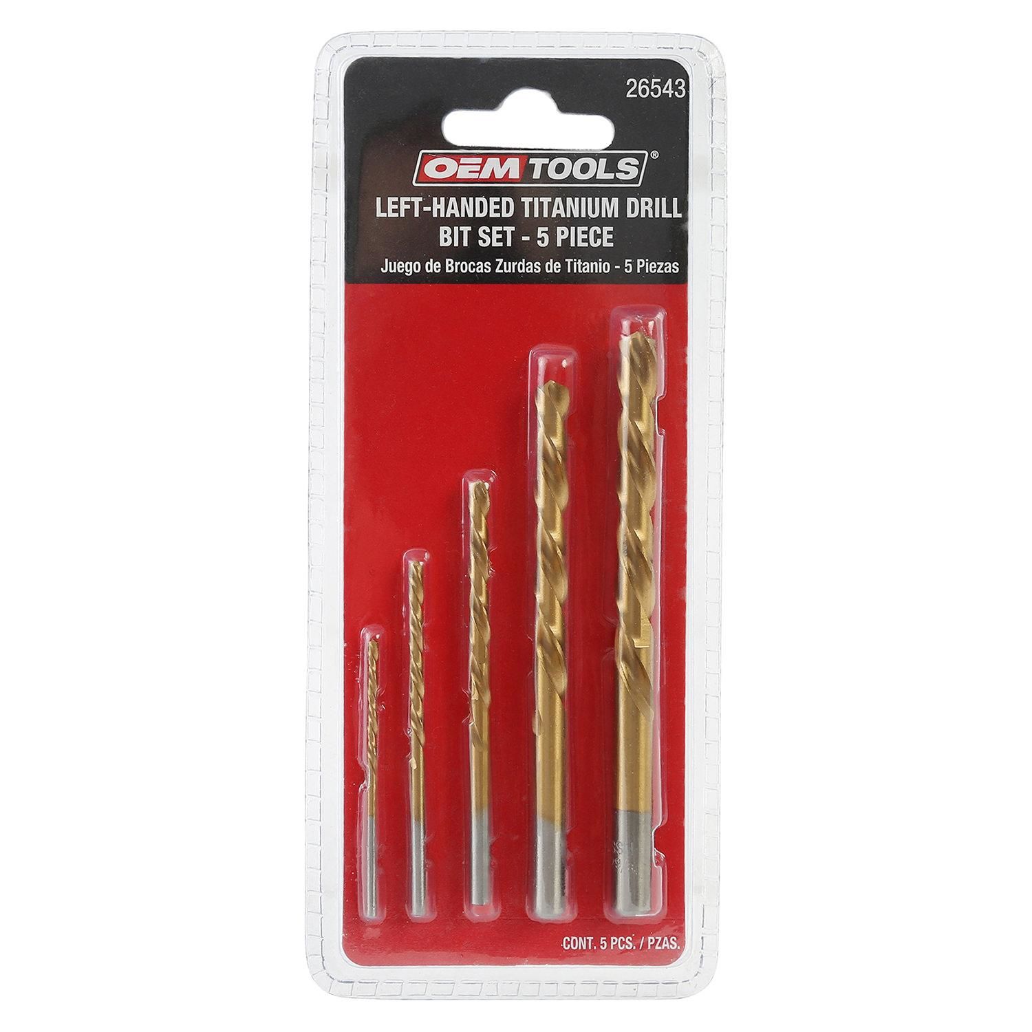 Left turn drill discount bits