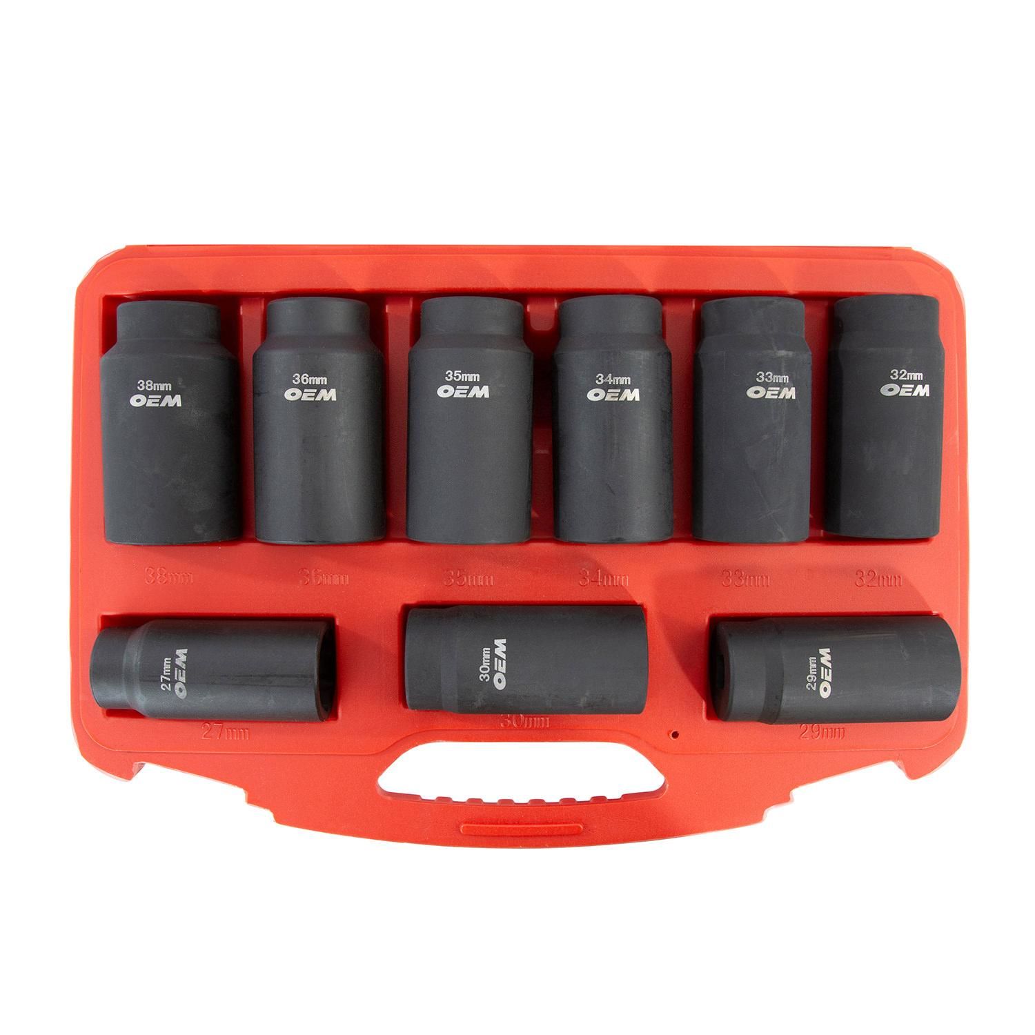 OEMTOOLS 1/2in Drive Deluxe 6 Point Axle and Spindle Nut Socket