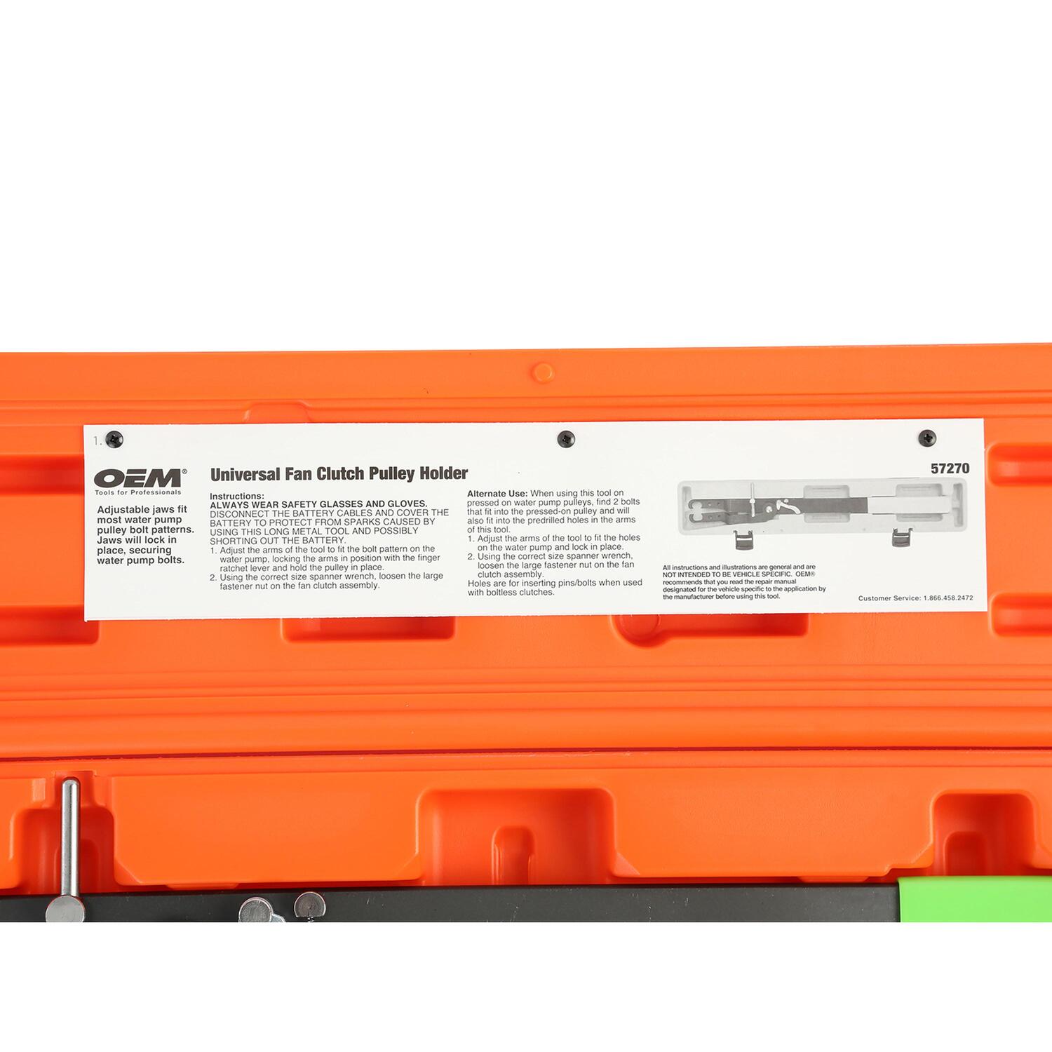 Oemtools Fan Clutch Holding Tool Oemtools Fan Clutch Holding Tool