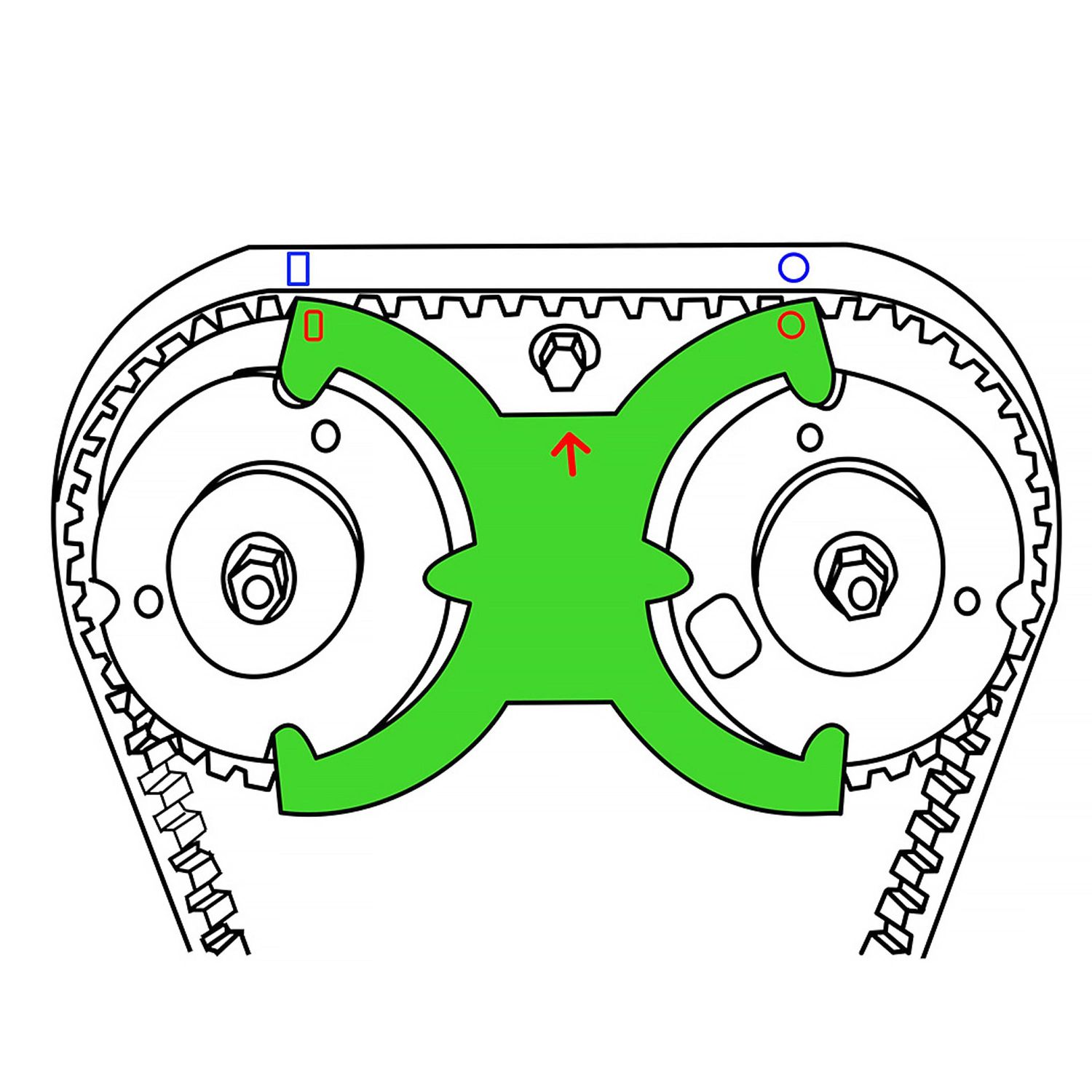 CTA 1.6 Liter Ford Camshaft Tool
