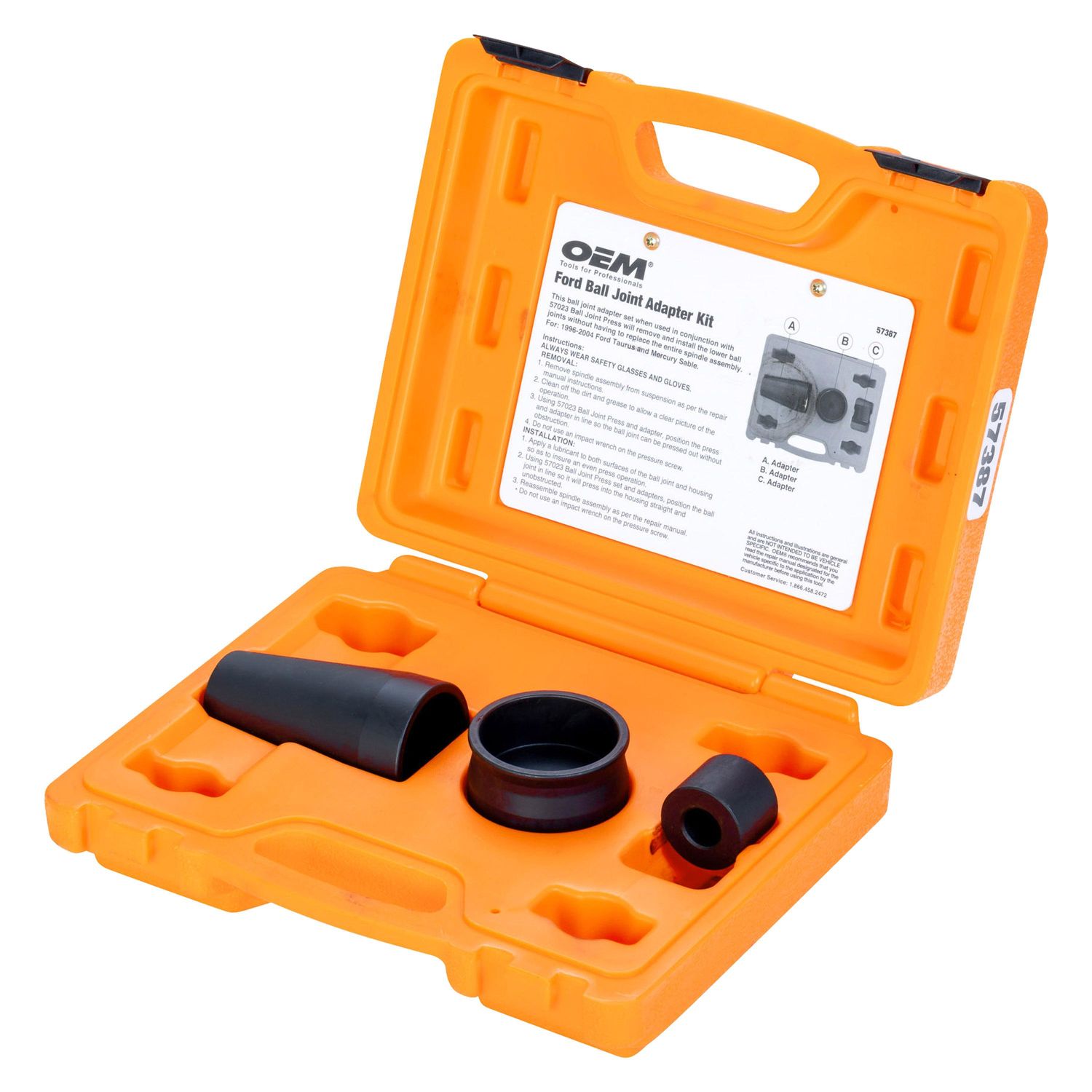 OEMTOOLS Ford Ball Joint Adapter Kit