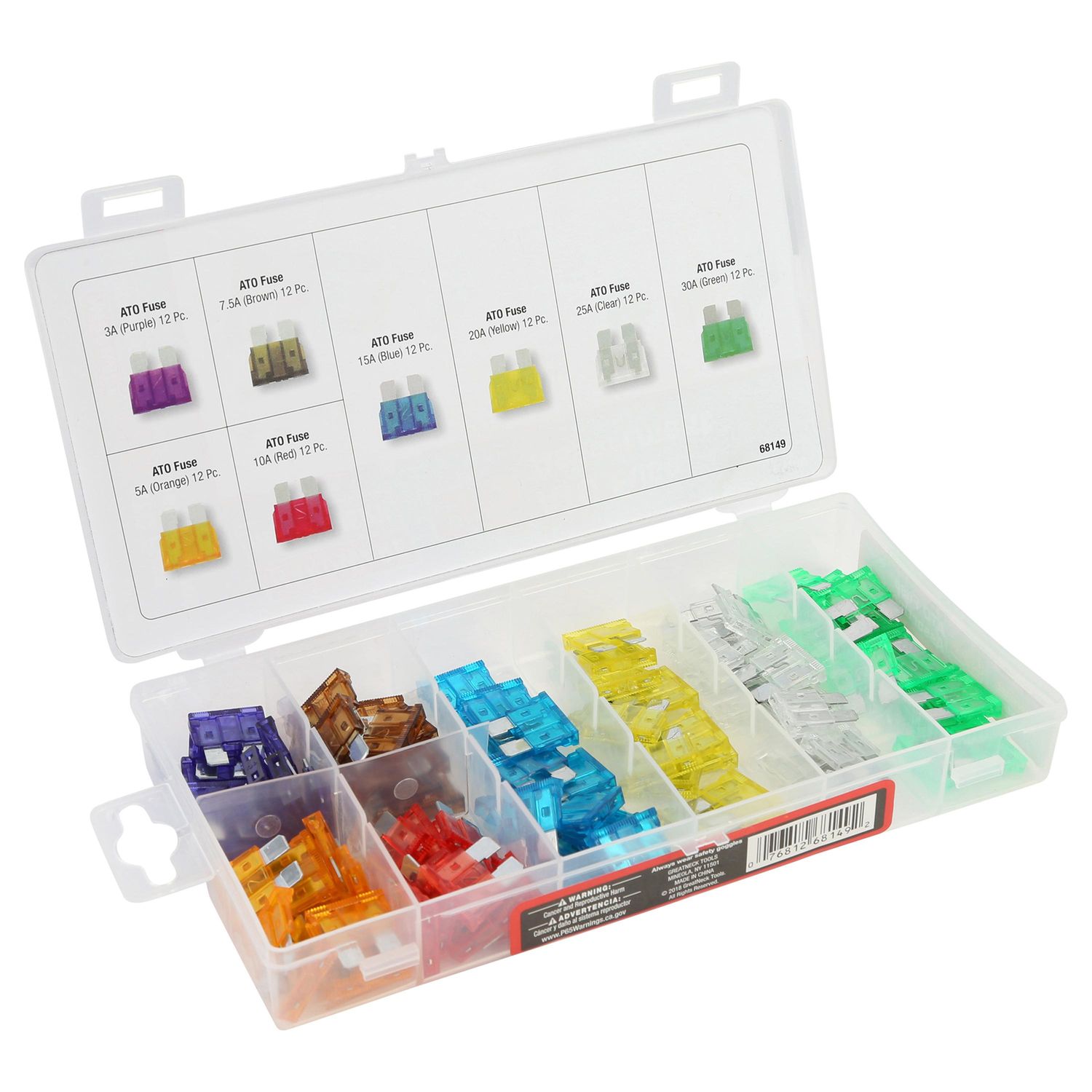 Hardware Machinery ATO Fuse Assortment 96 Piece