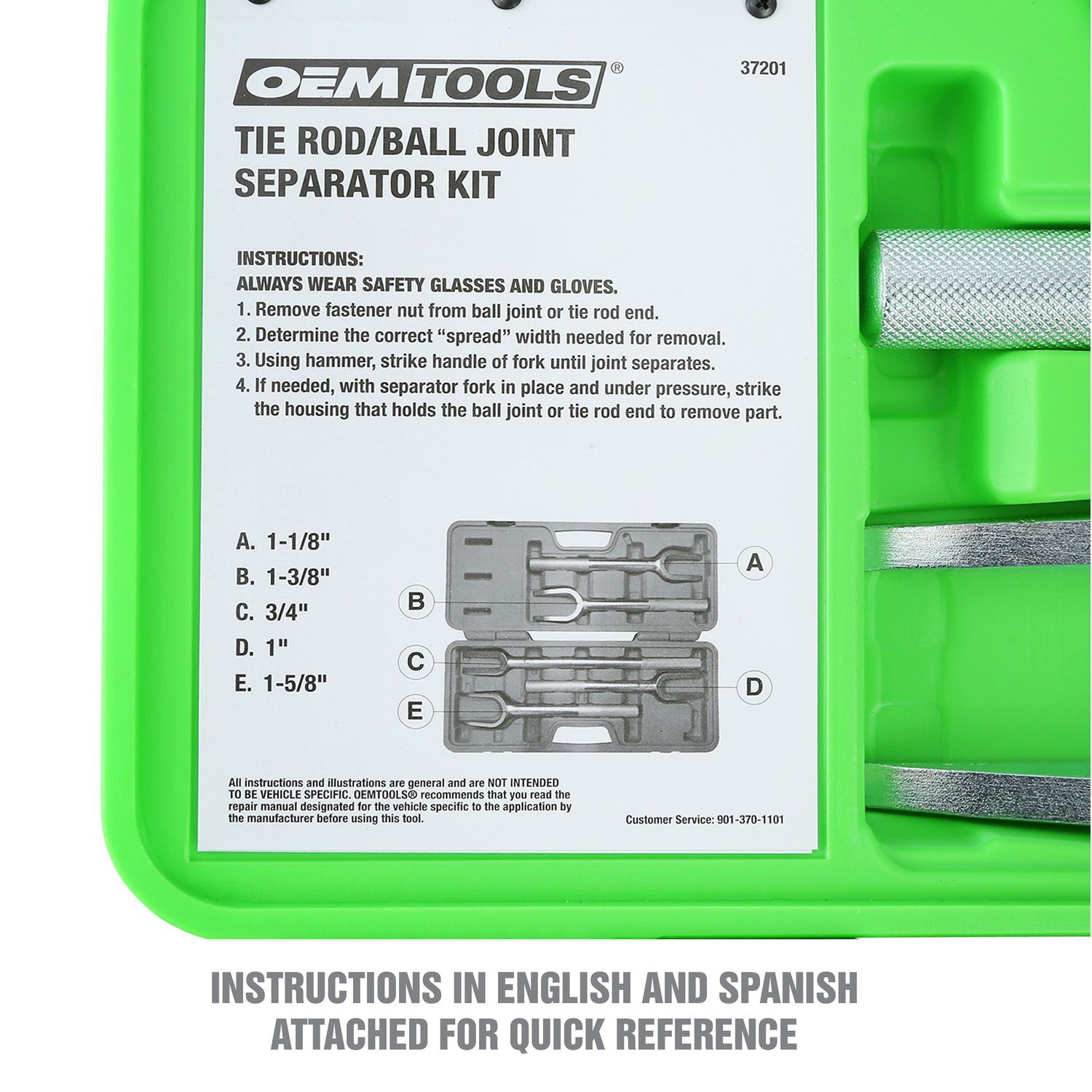 OEMTOOLS Ball Joint Separator Kit