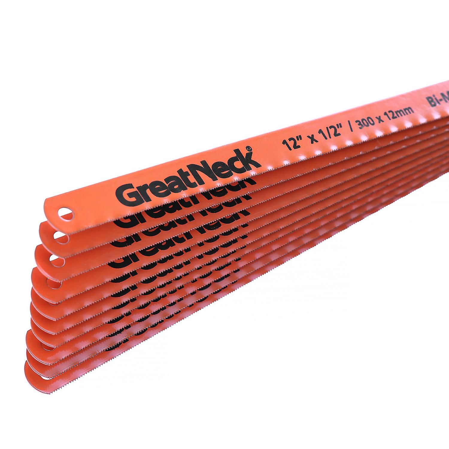 【NICENESS】BLADE 32 Great Neck 12in 32 TPI Hacksaw Blade 10 Piece
