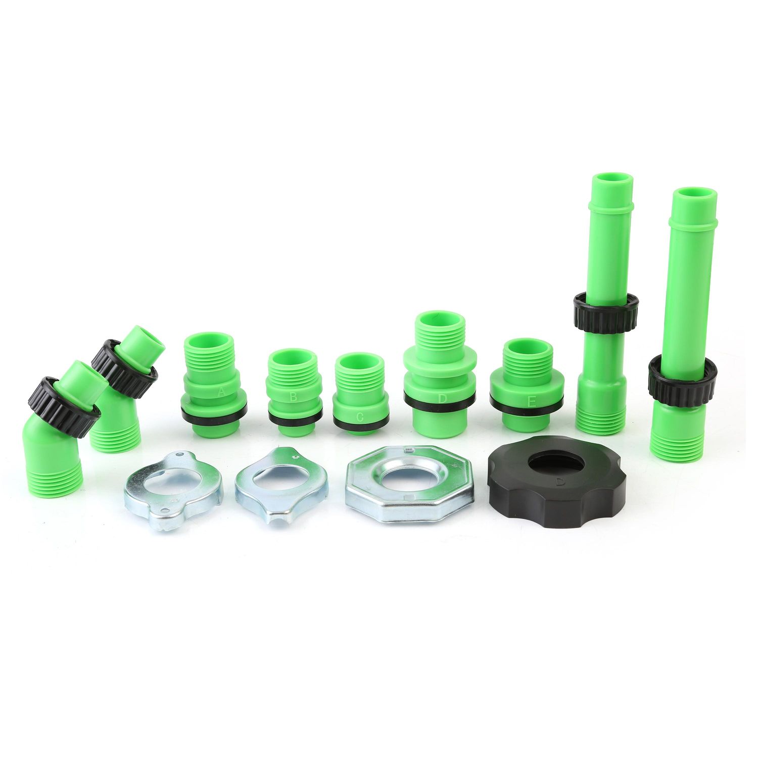 OEMTOOLS Translucent No Spill Coolant Filling Funnel 15 Piece Set