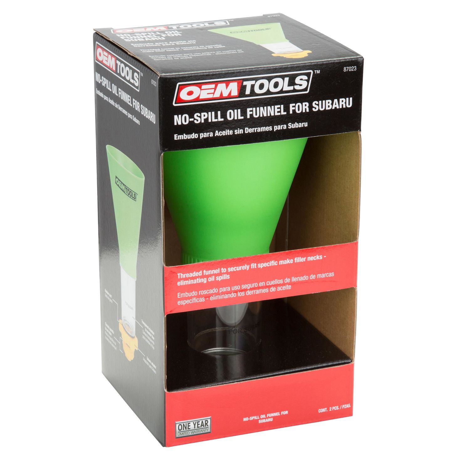 OEMTOOLS Direct Fit Oil Funnel for Subaru
