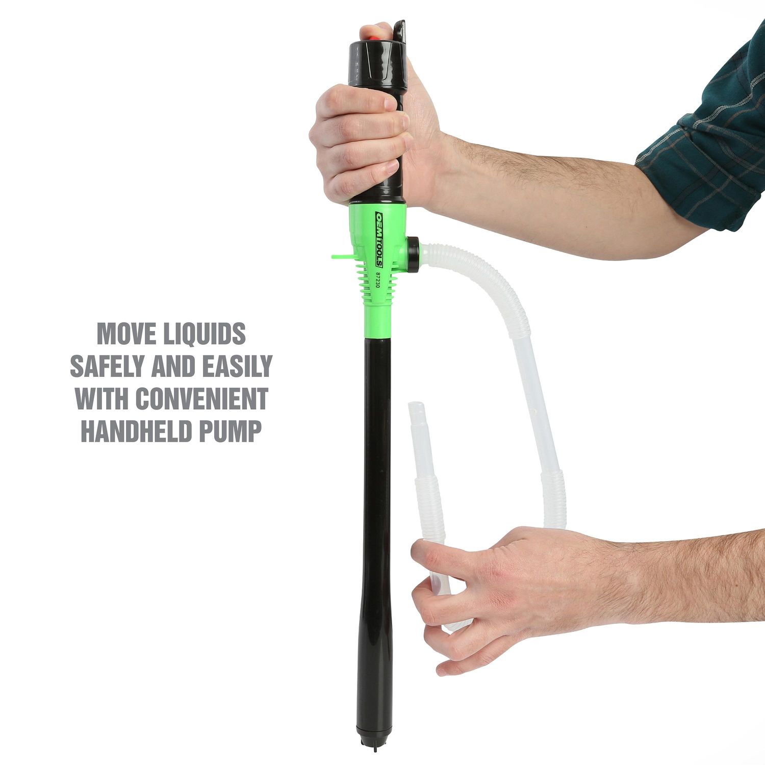 Oil Transfer Pump Manual Fluid Extractor Pump - Hand Operated Suction ...