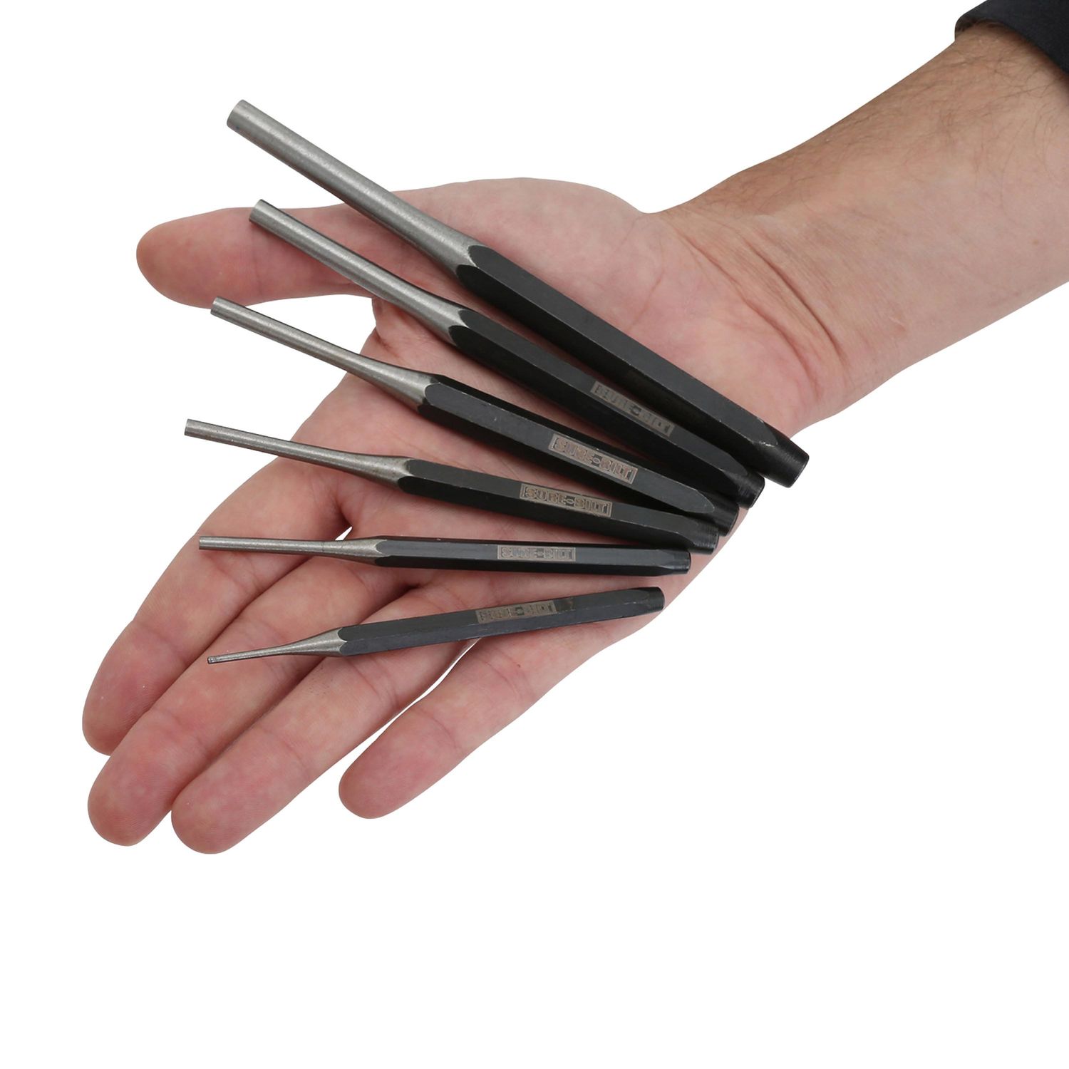 Great Neck SureBilt Pin Punch Set 6 Piece