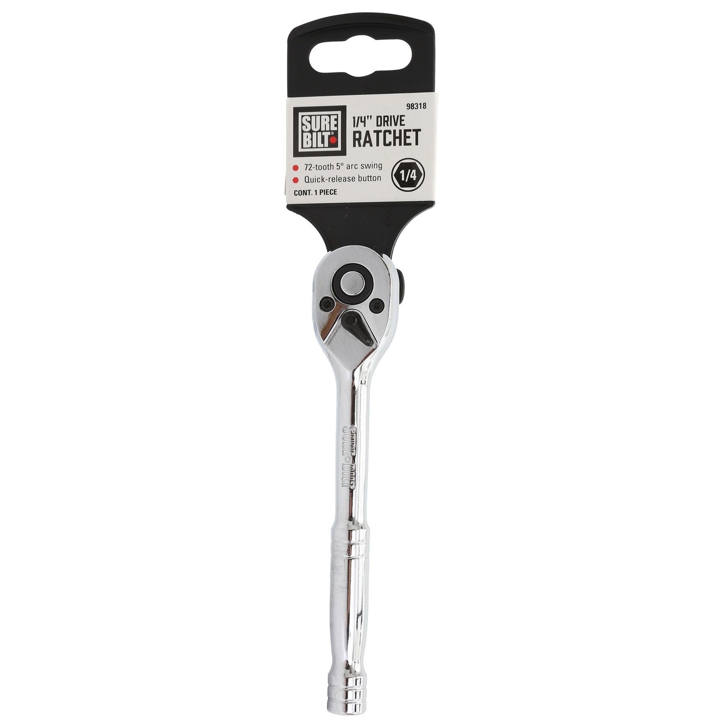 SureBilt 1/4in Drive 72 Tooth Ratchet