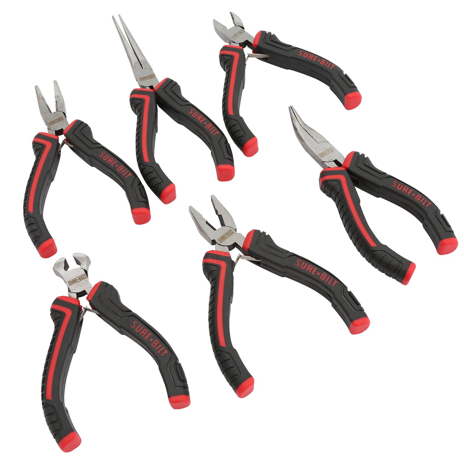 SureBilt Mini Pliers Set 6 Piece