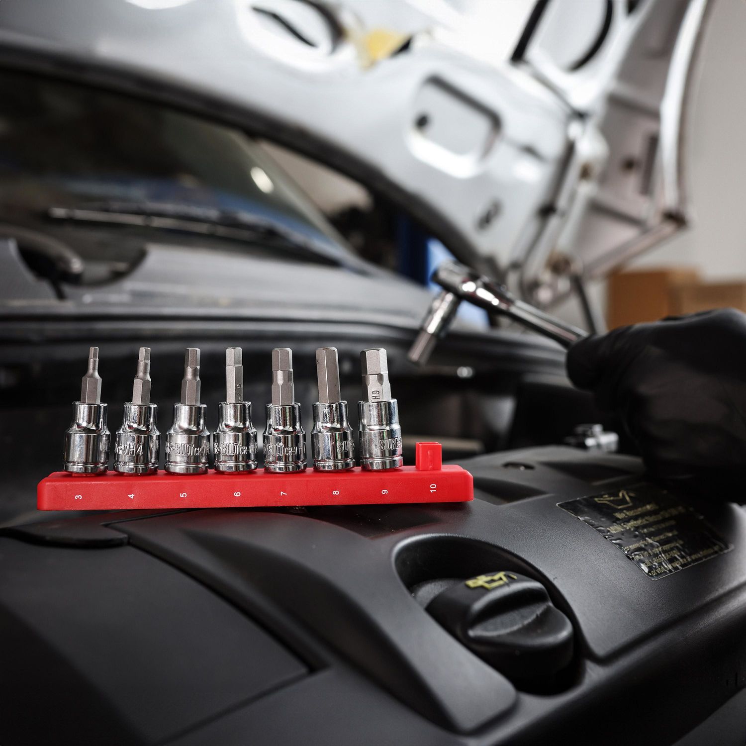 47.キハ400-147 SureBilt 3/8in Drive Hex Metric Bit Set 9 Piece