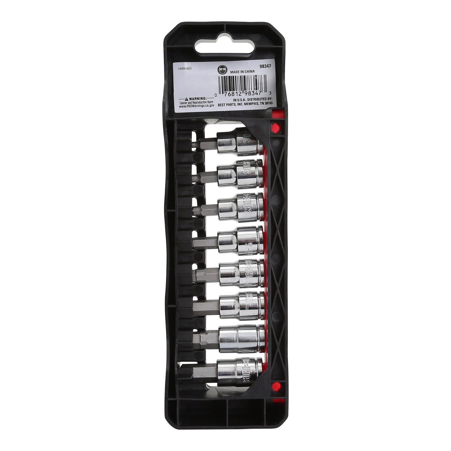 47.キハ400-147 SureBilt 3/8in Drive Hex Metric Bit Set 9 Piece