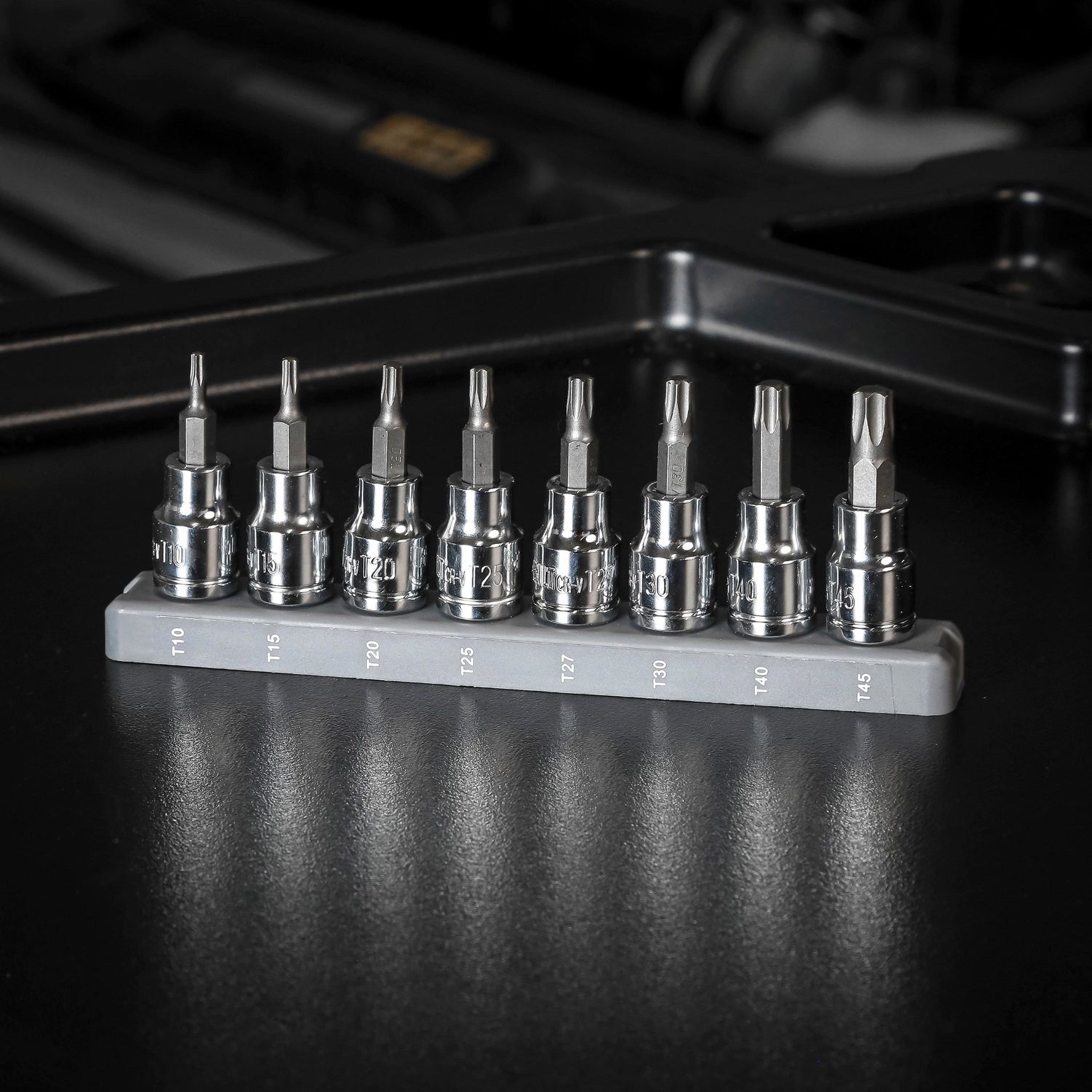 SureBilt 3/8in Drive Star Bit Set 9 Piece