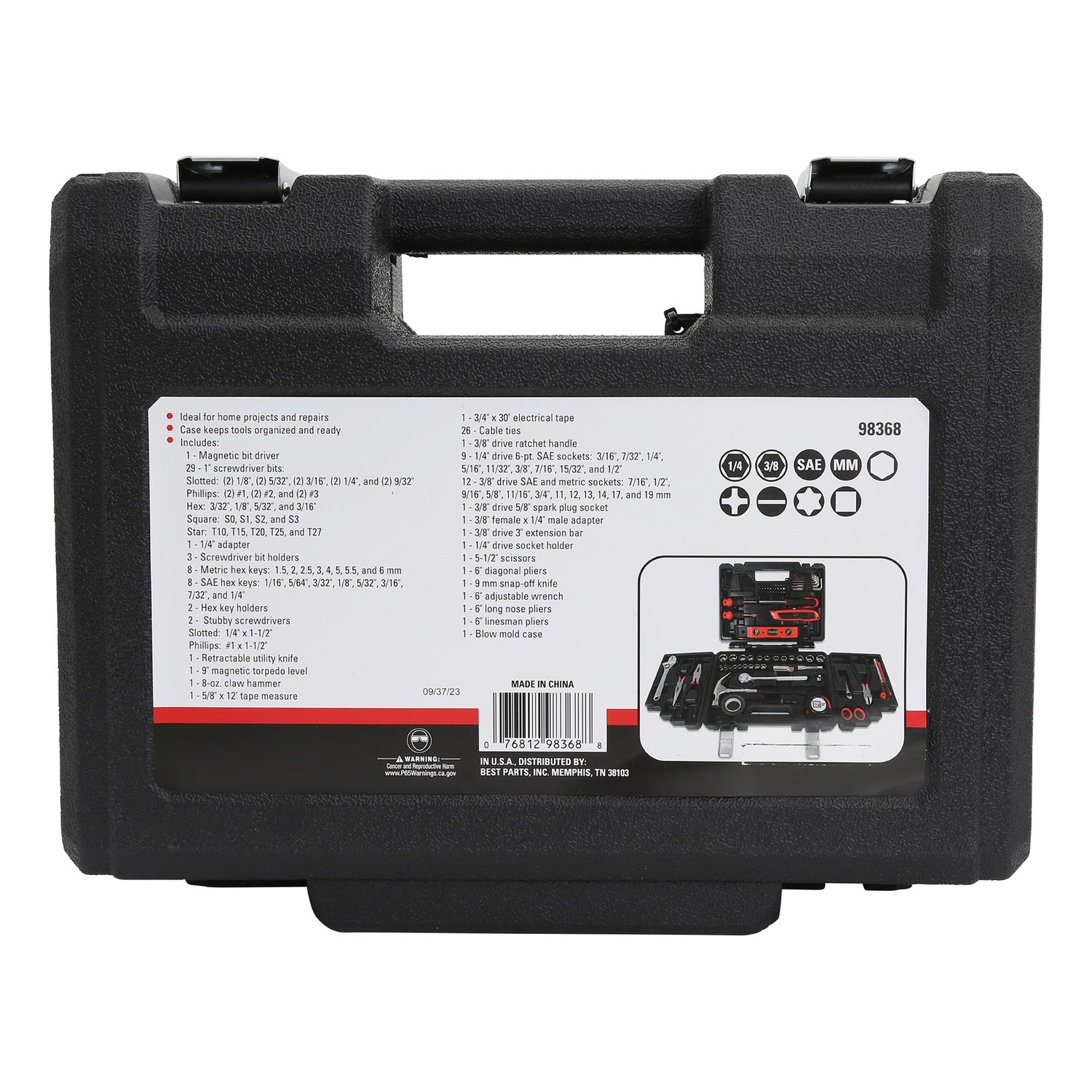 SureBilt Multi Purpose Tool Set, 118 Piece