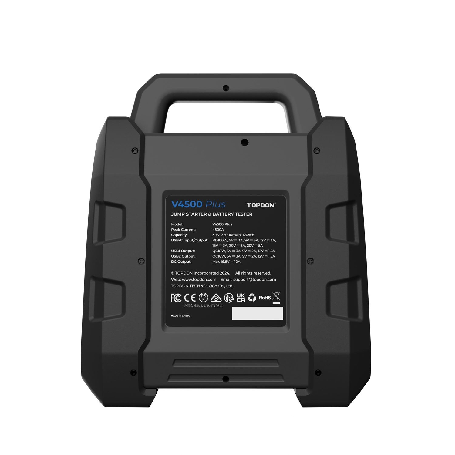 TOPDON USA Inc 4,500 Amps Starter and Battery Tester