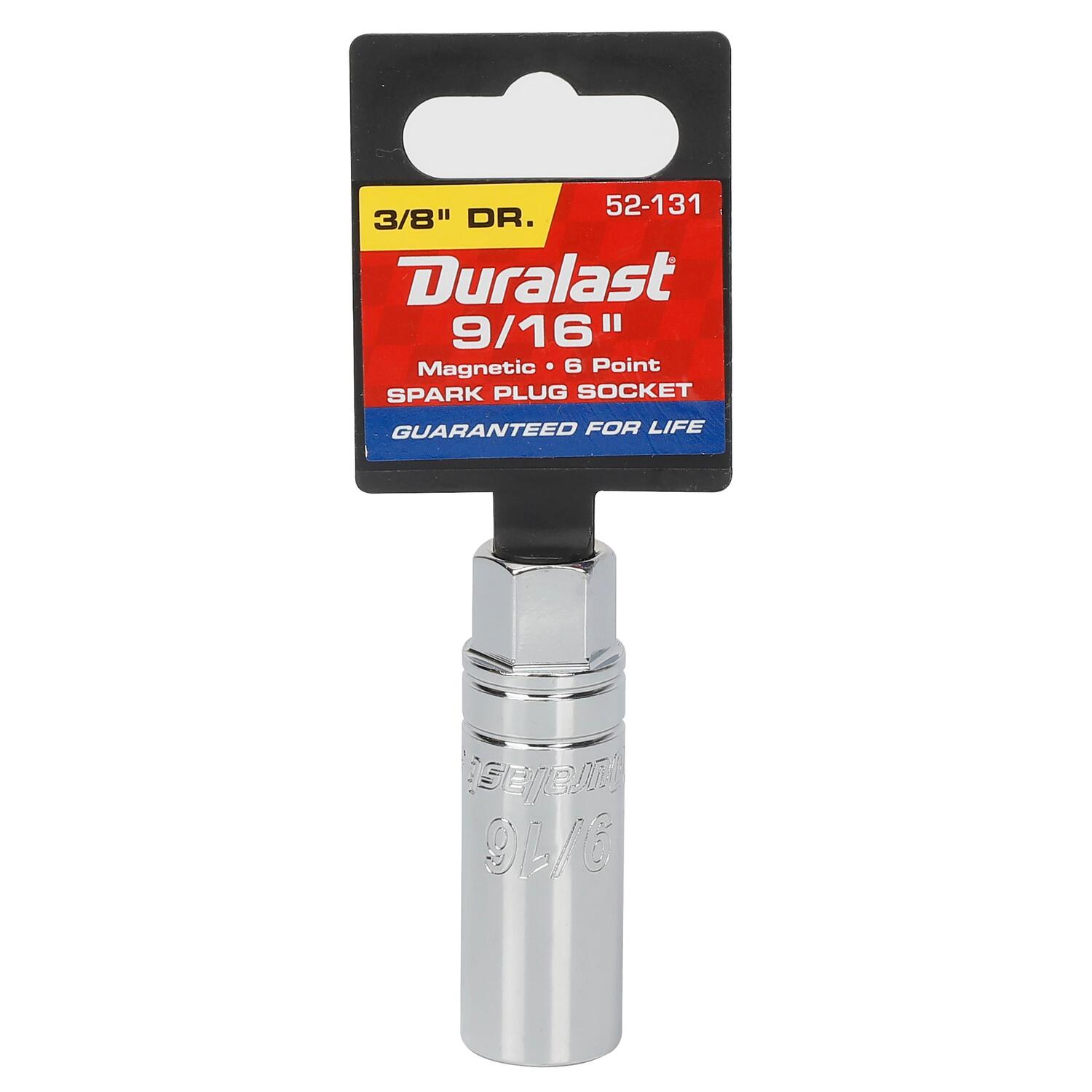 Duralast 3/8in Drive 9/16in Spark Plug Socket
