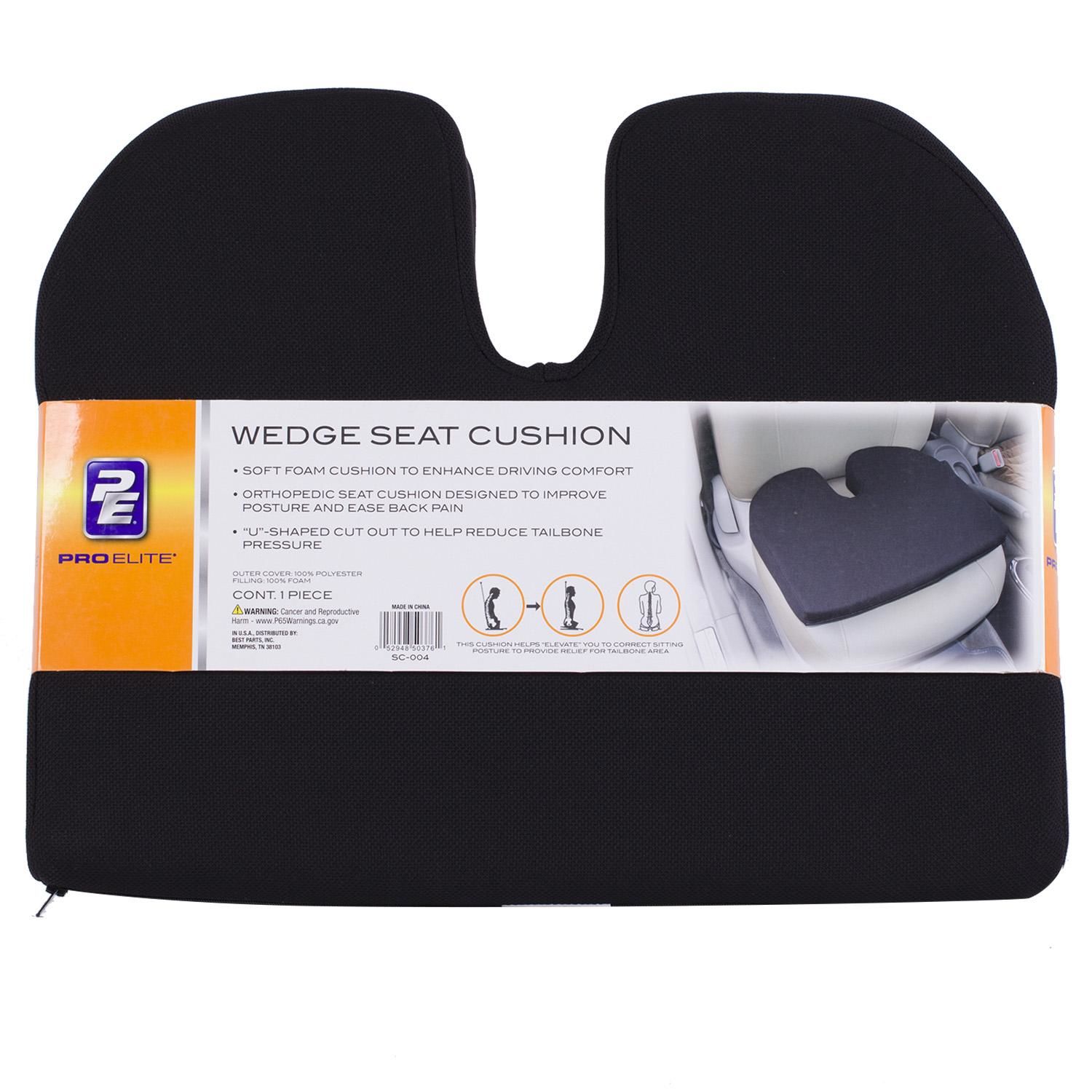 Dreamer Car Wedge Seat Cushion for Car Seat Driver/Passenger- Car