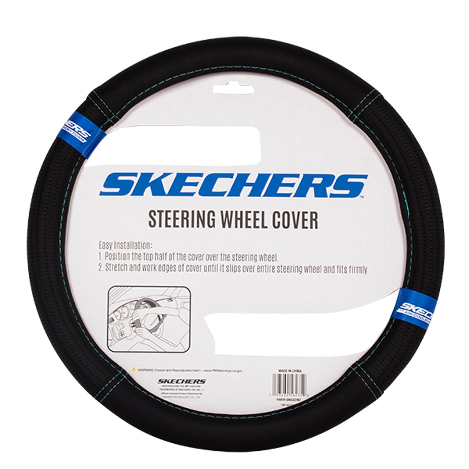 SKECHERS Air Cooled Memory Foam Steering Wheel Cover